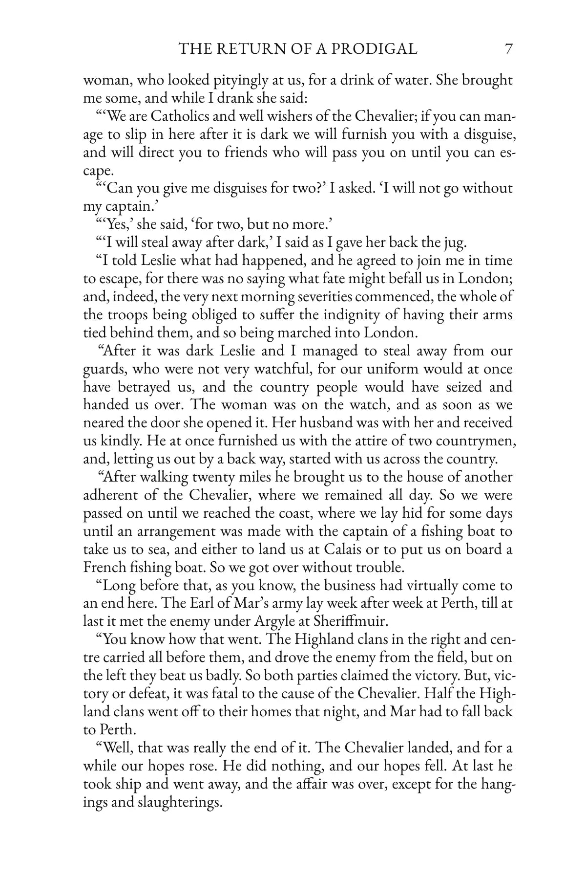 Bonnie Prince Charlie — story page 7