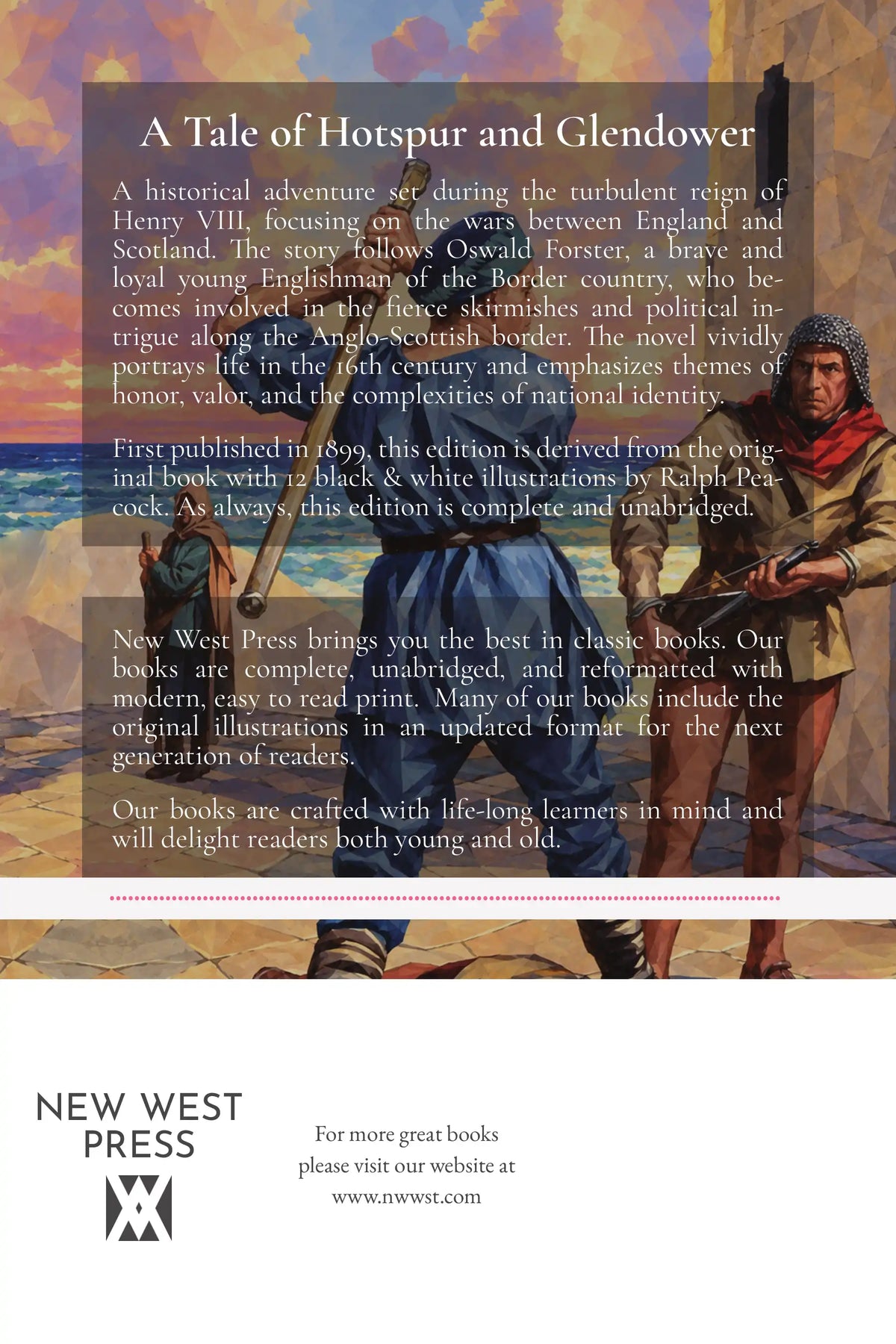 Both Sides the Border by G. A. Henty — back cover