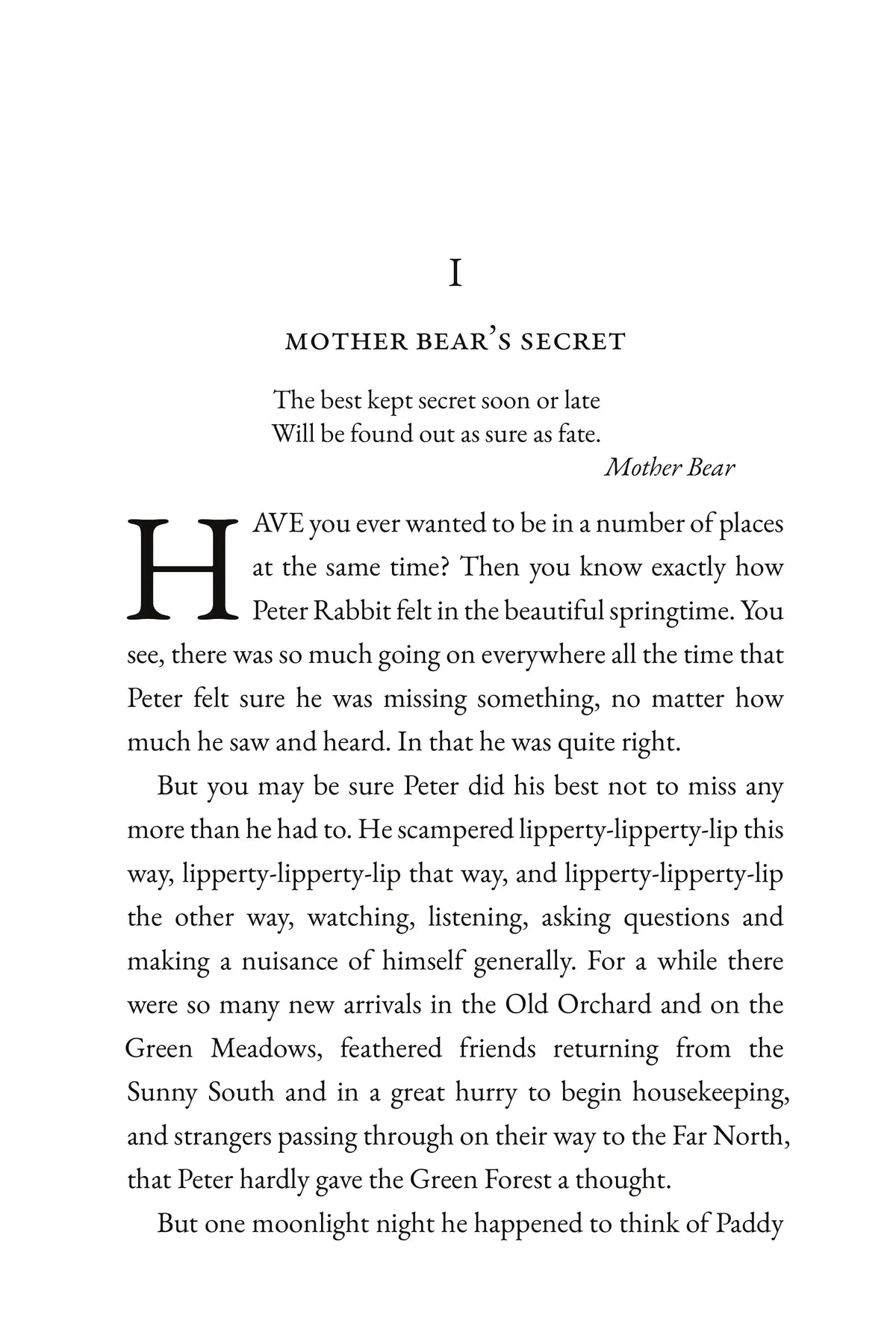 Buster Bear’s Twins — story page 1