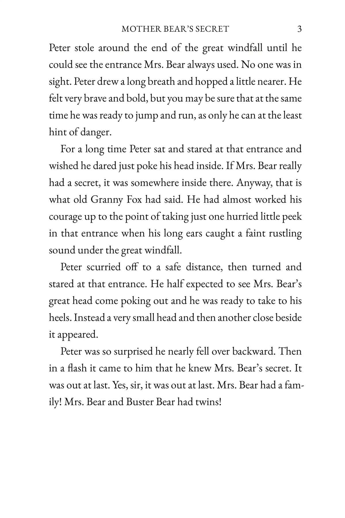 Buster Bear’s Twins — story page 3