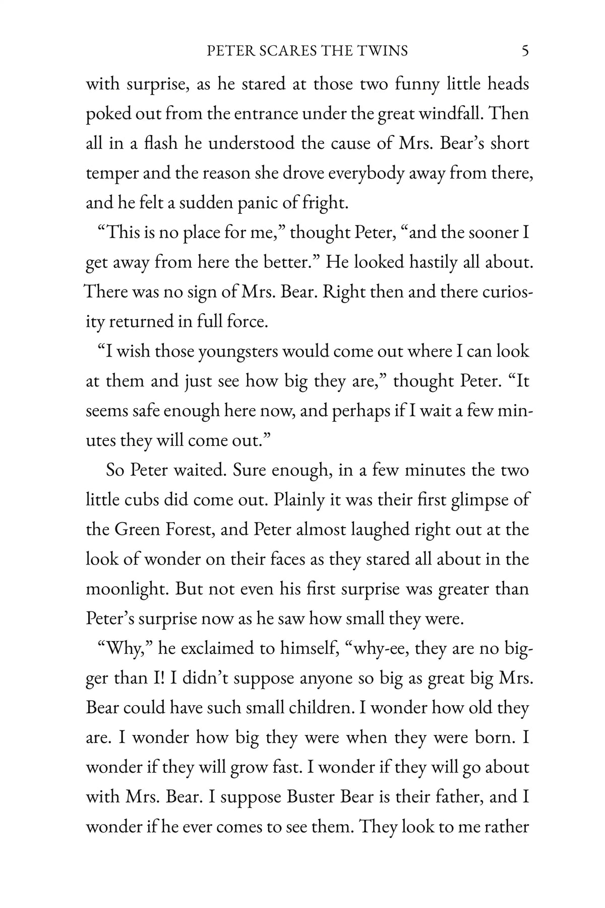 Buster Bear’s Twins — story page 5
