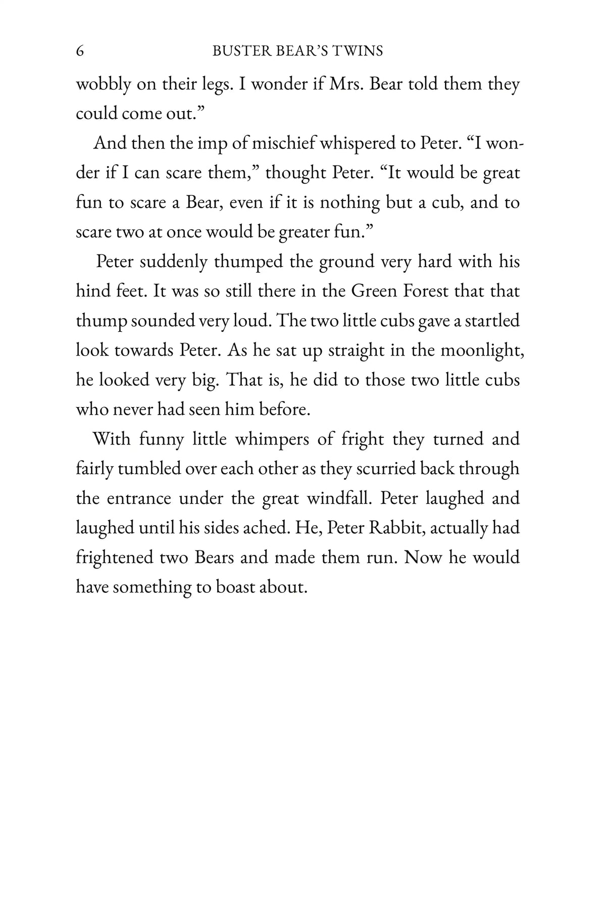 Buster Bear’s Twins — story page 6