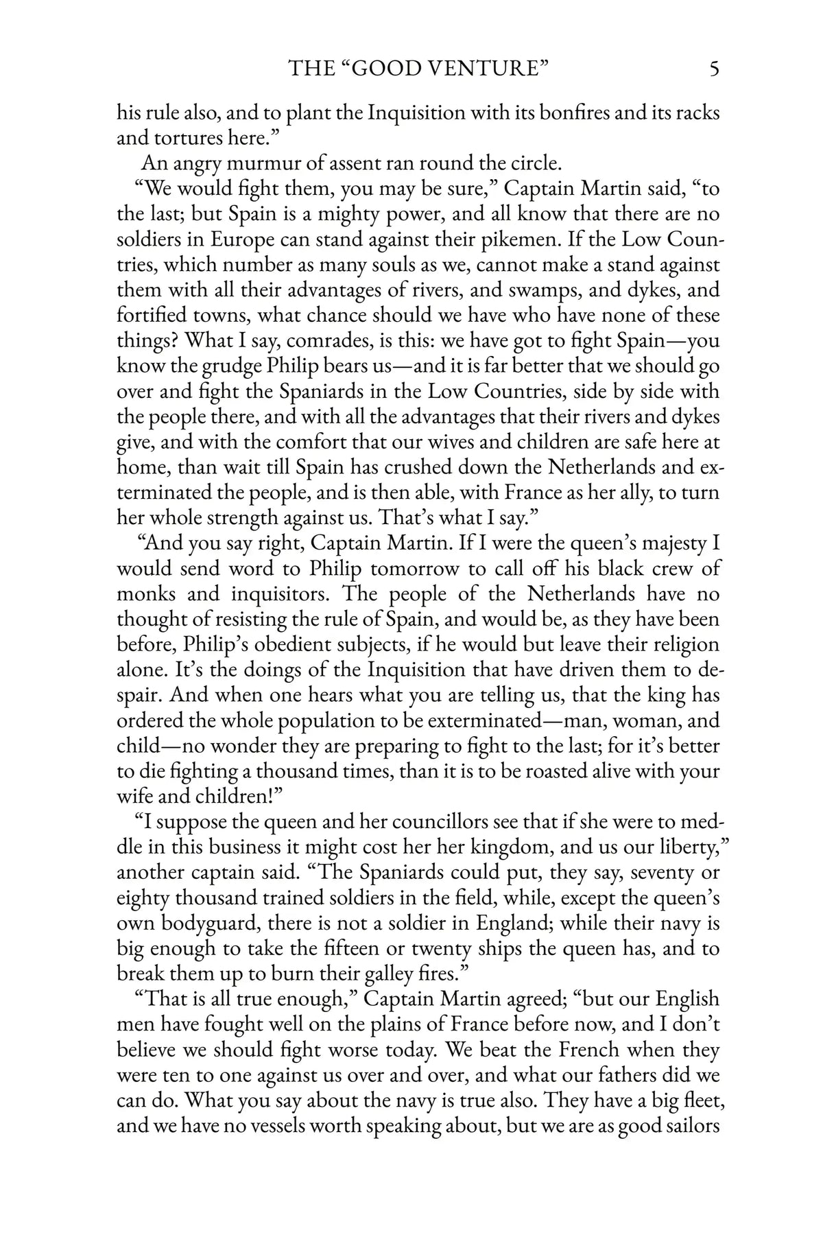 By Pike and Dyke — Story Page 5