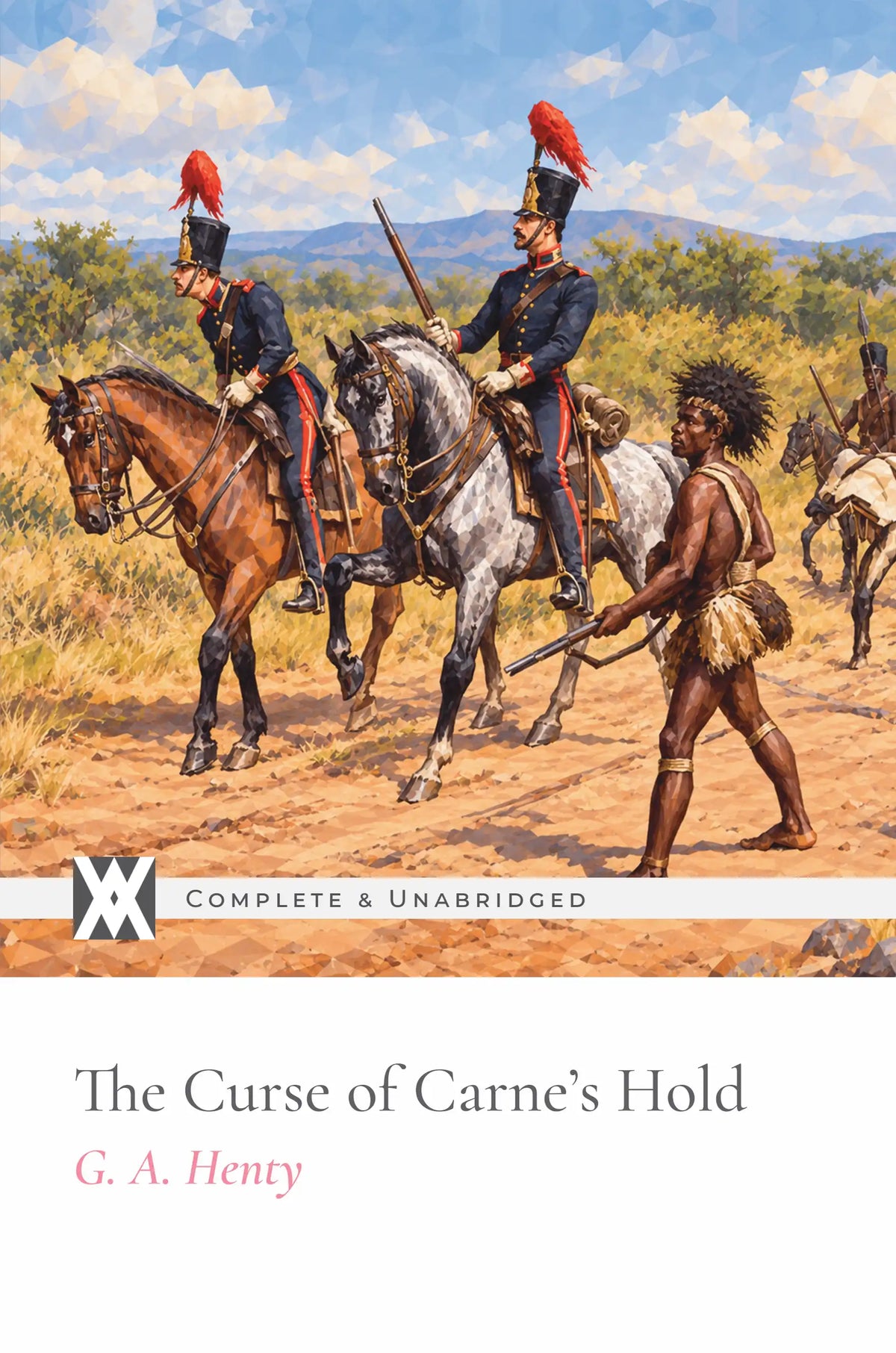 The Curse of Carne's Hold by G. A. Henty: front cover