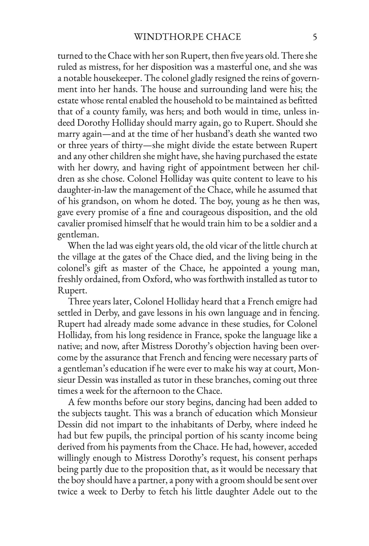 The Cornet of Horse — story page 5