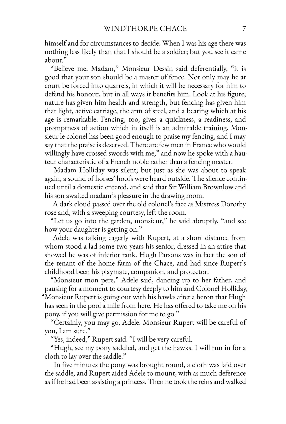 The Cornet of Horse — story page 7