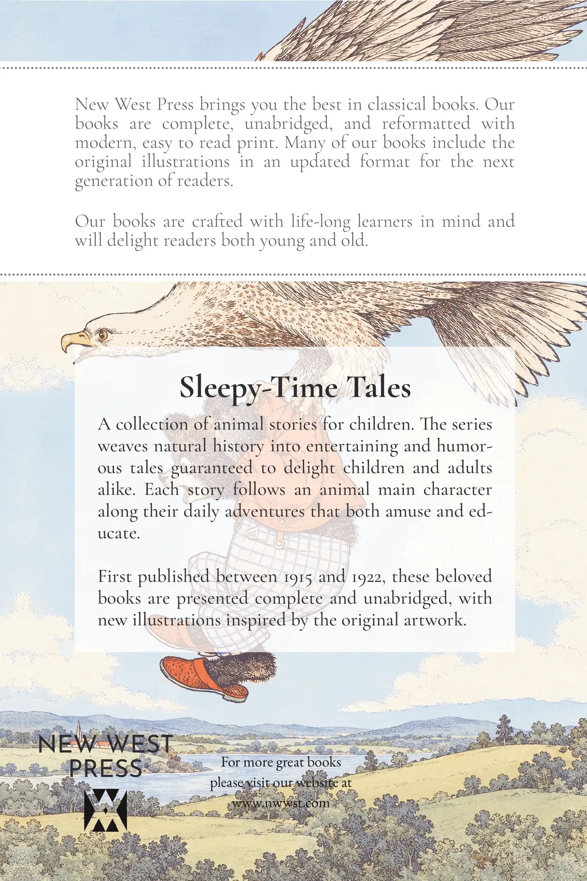 The Tale of Cuffy Bear — back cover