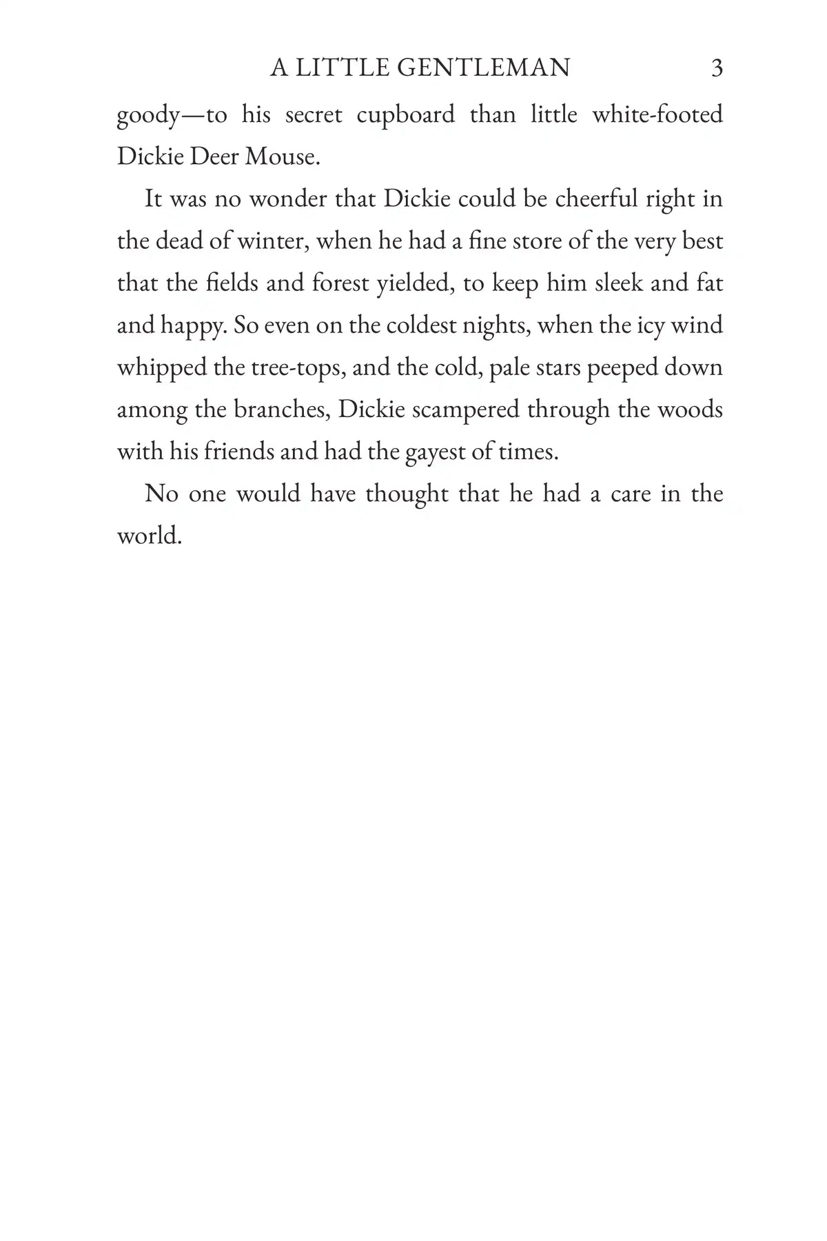 The Tale of Dickie Deer Mouse — story page 3