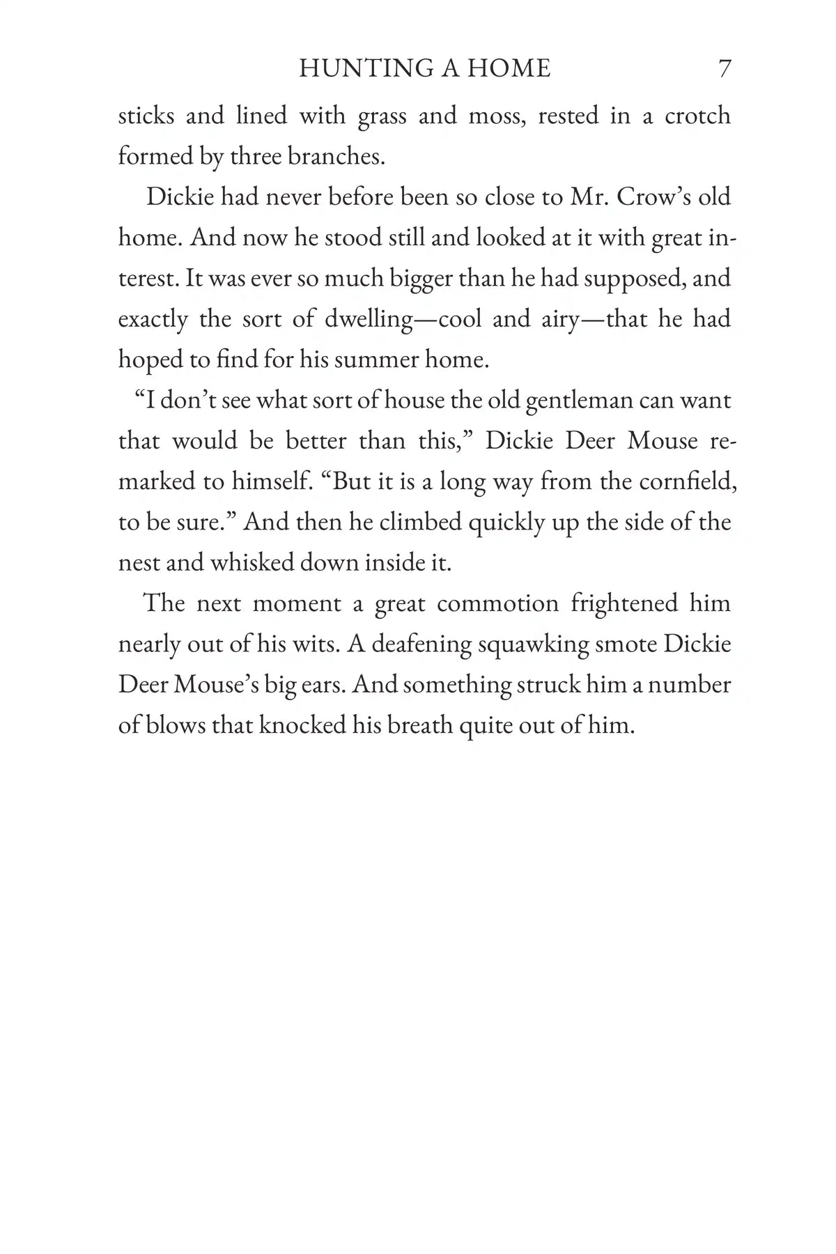 The Tale of Dickie Deer Mouse — story page 7