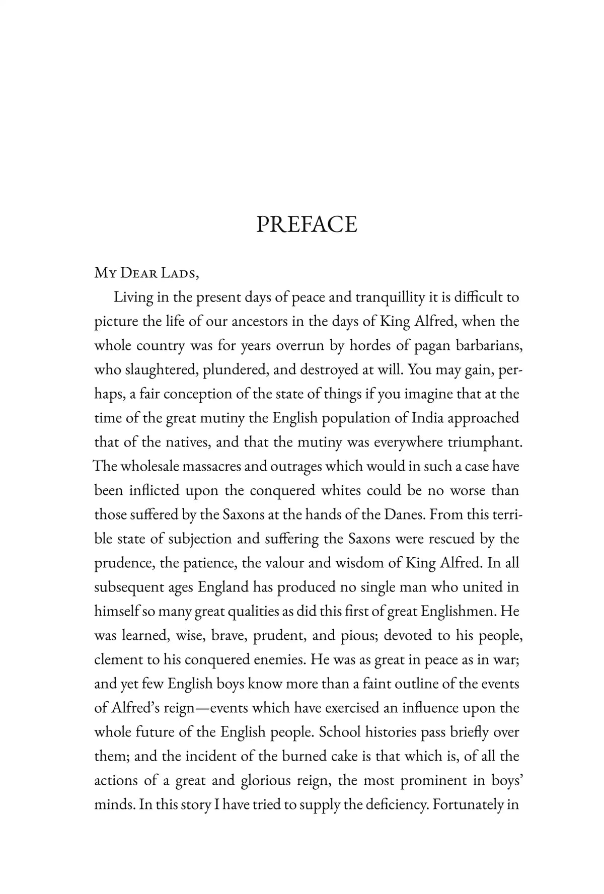 The Dragon and the Raven — preface, page 1