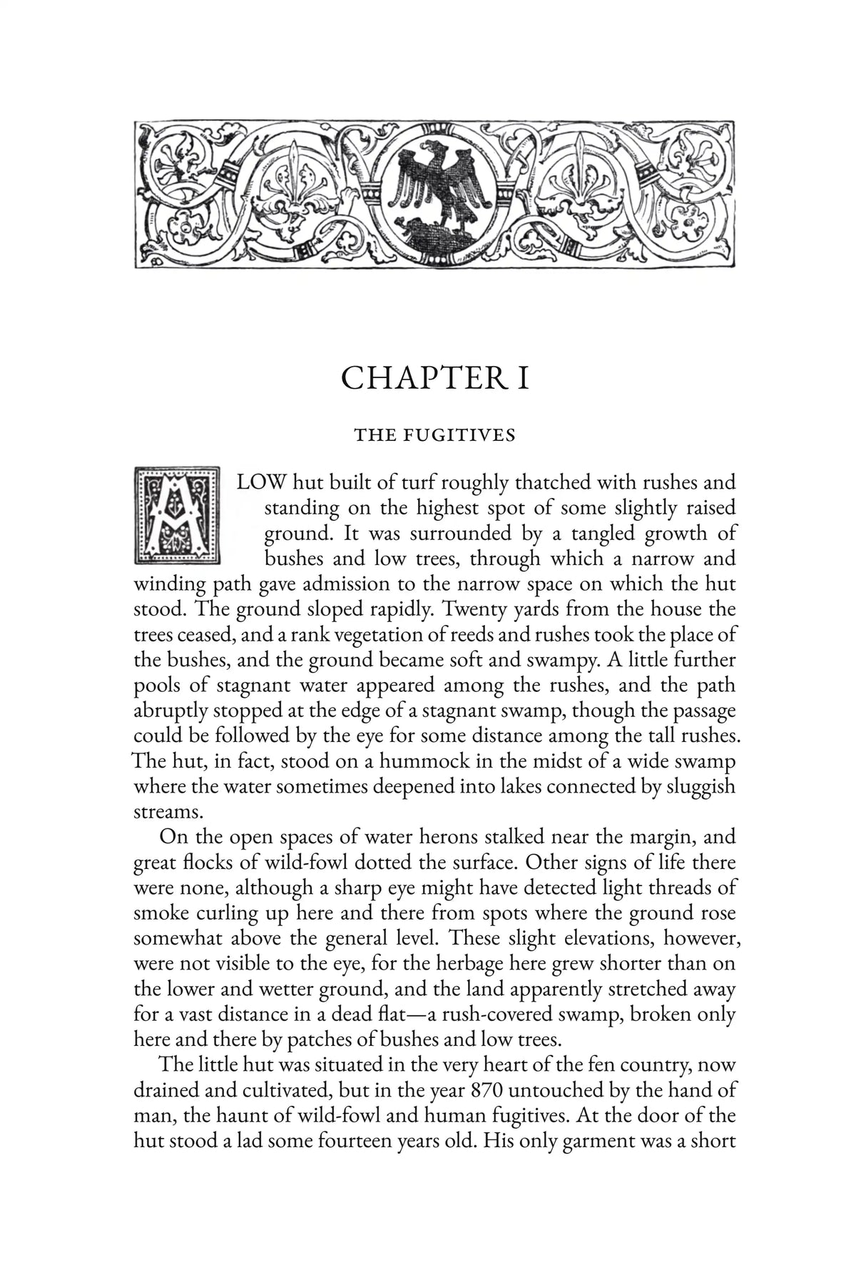 The Dragon and the Raven — story page 1