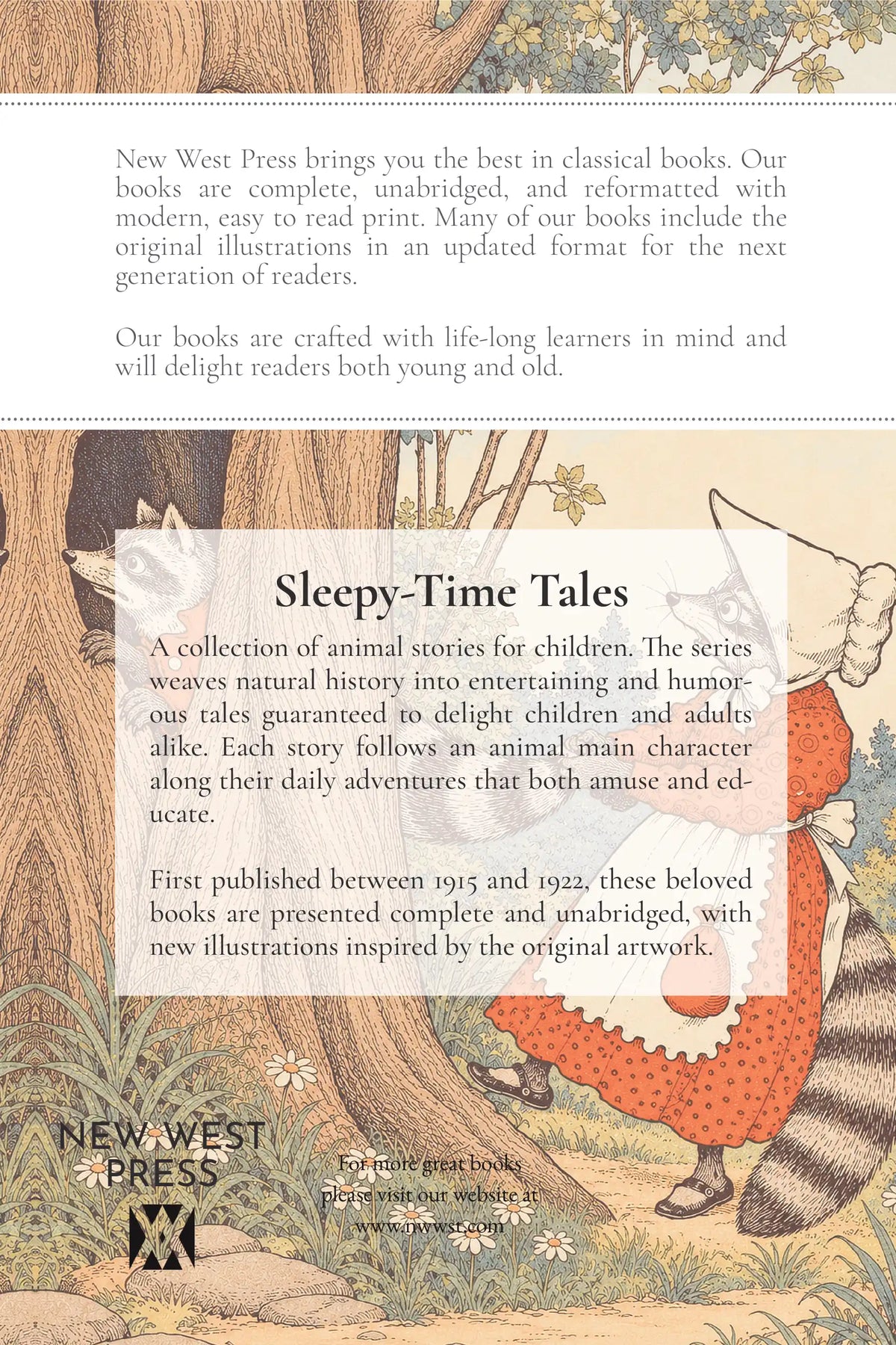 The Tale of Fatty Coon — back cover
