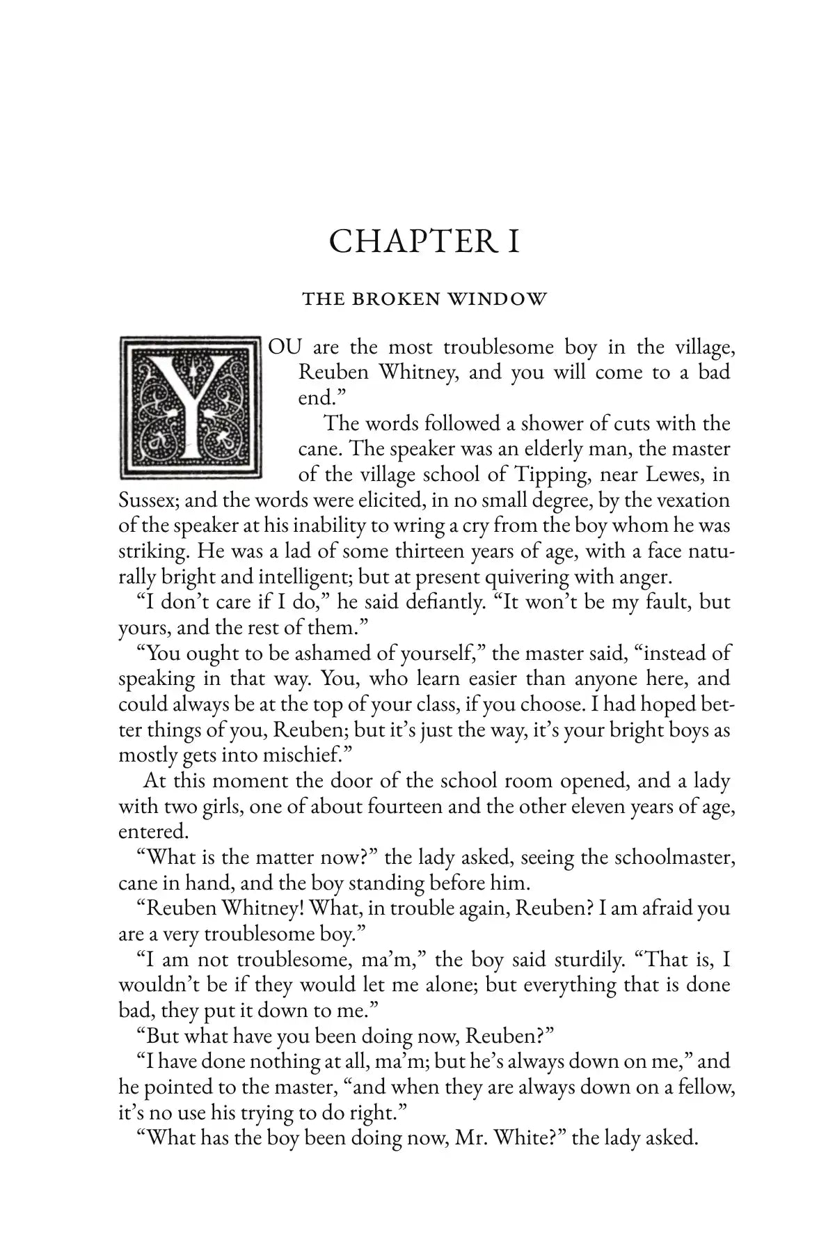 A Final Reckoning — story page 1