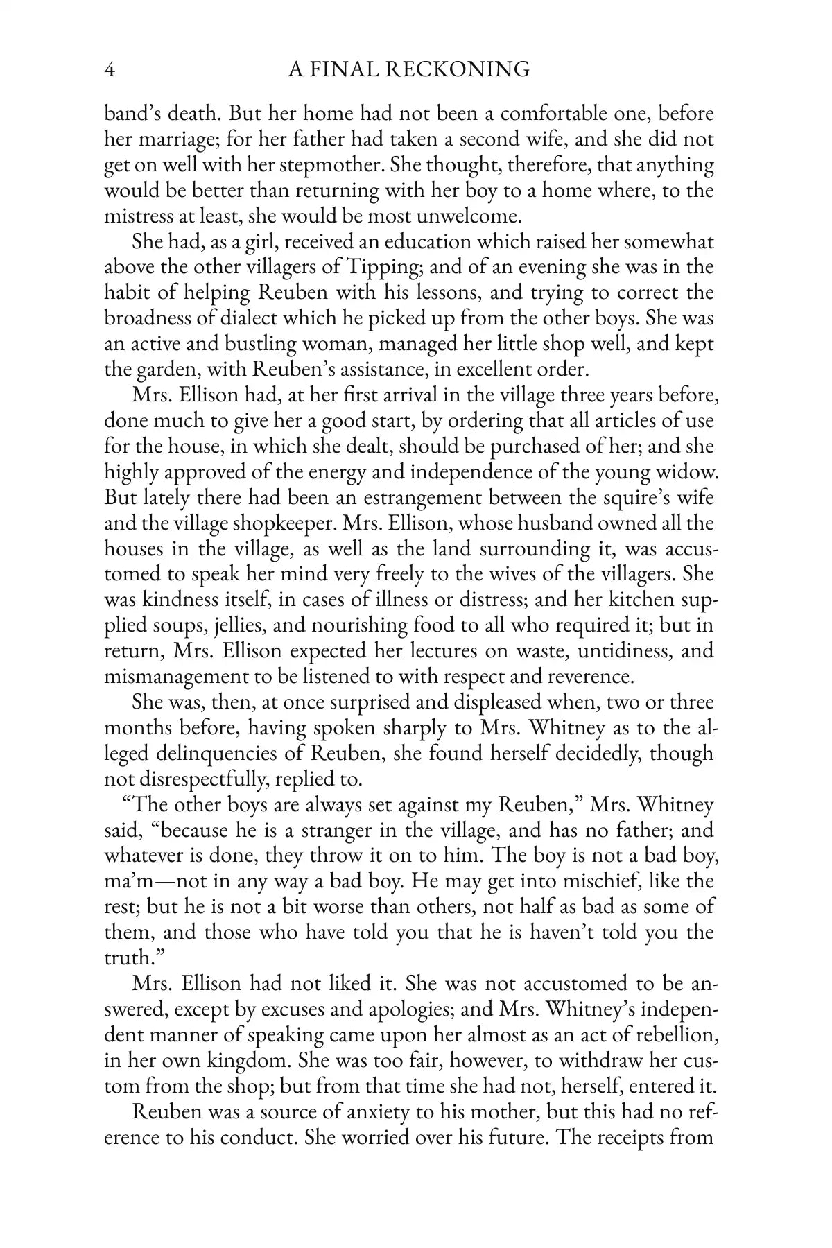 A Final Reckoning — story page 4