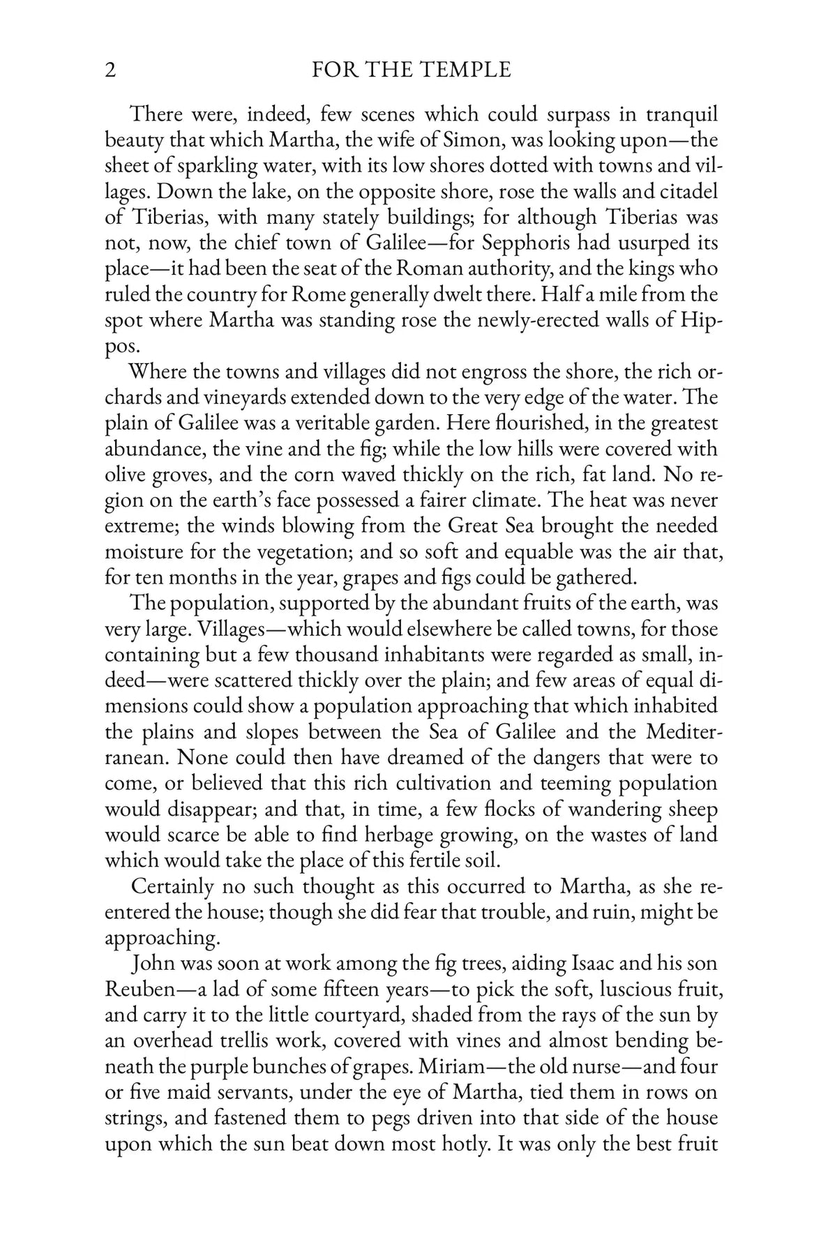 For the Temple by G. A. Henty — story page 2
