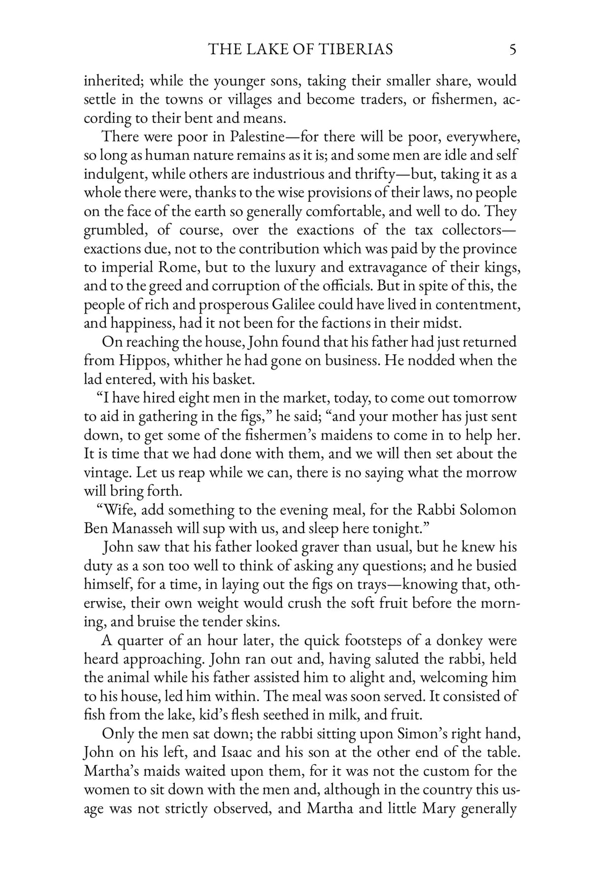 For the Temple by G. A. Henty — story page 5