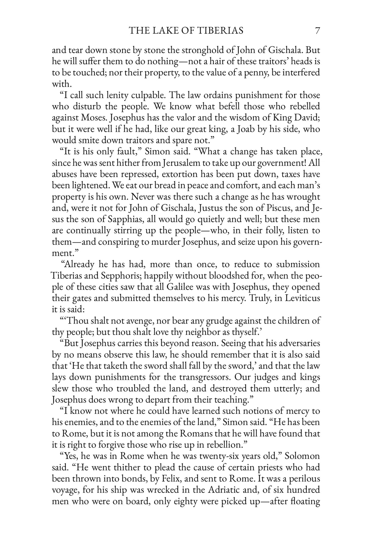 For the Temple by G. A. Henty — story page 7