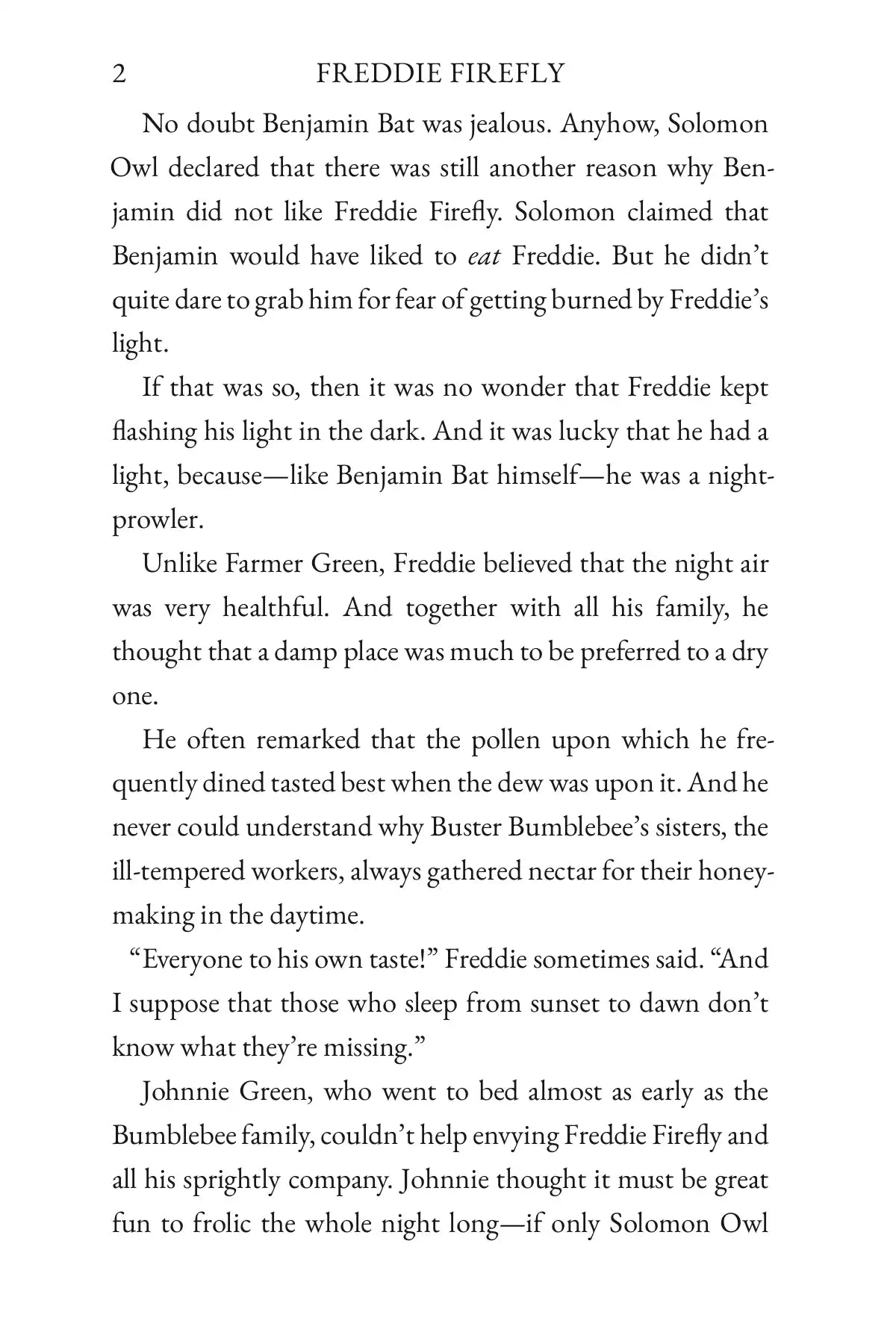 The Tale of Freddie Firefly by Arthur Scott Bailey — story page 2