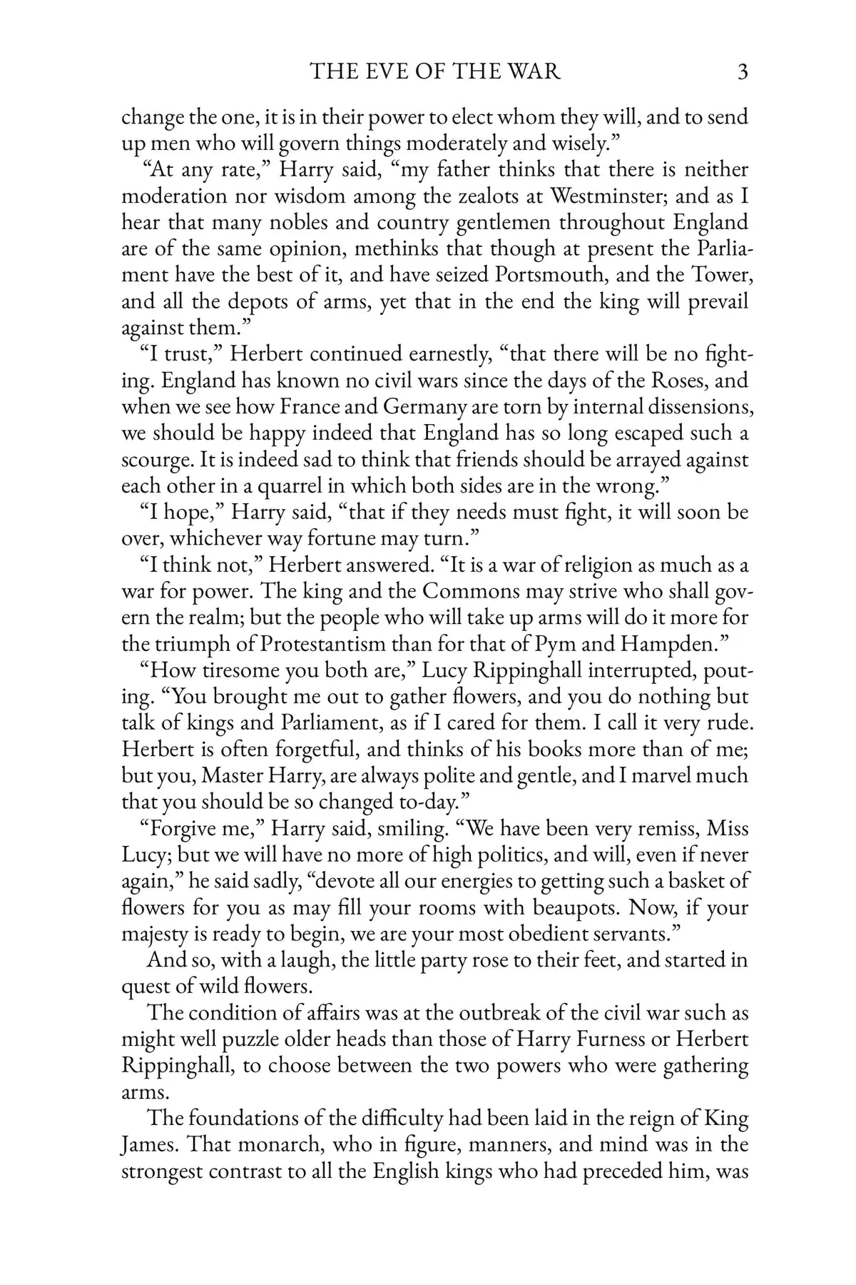 Friends Though Divided by G. A. Henty — story page 3