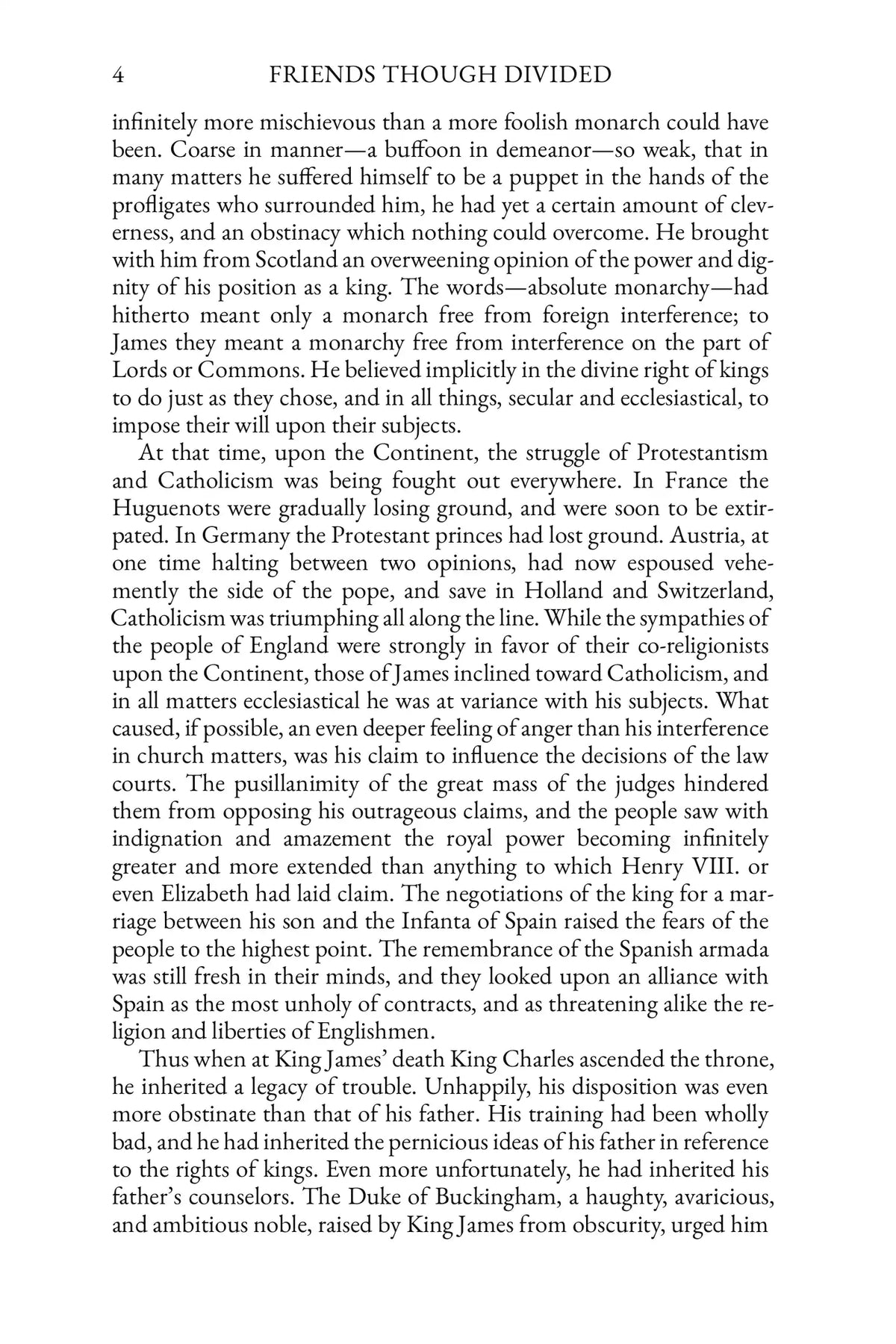 Friends Though Divided by G. A. Henty — story page 4