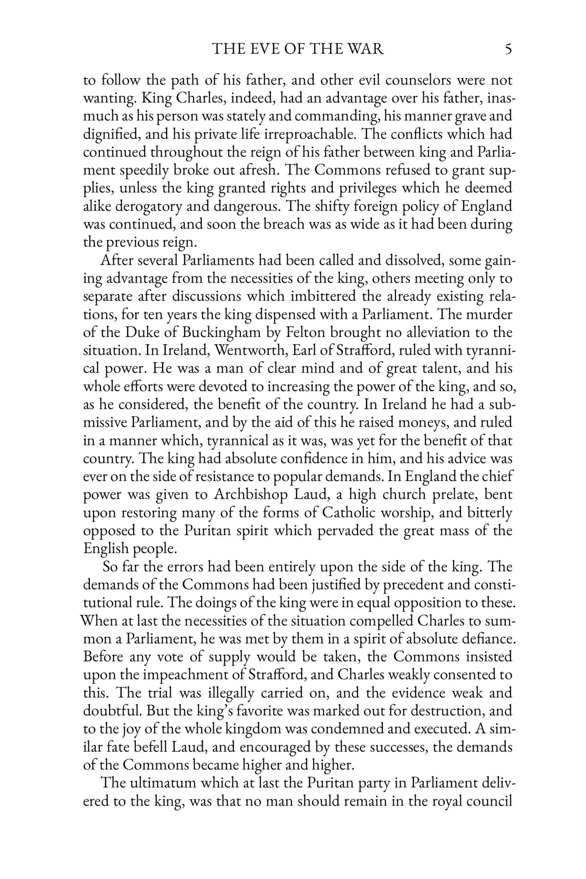 Friends Though Divided by G. A. Henty — story page 5