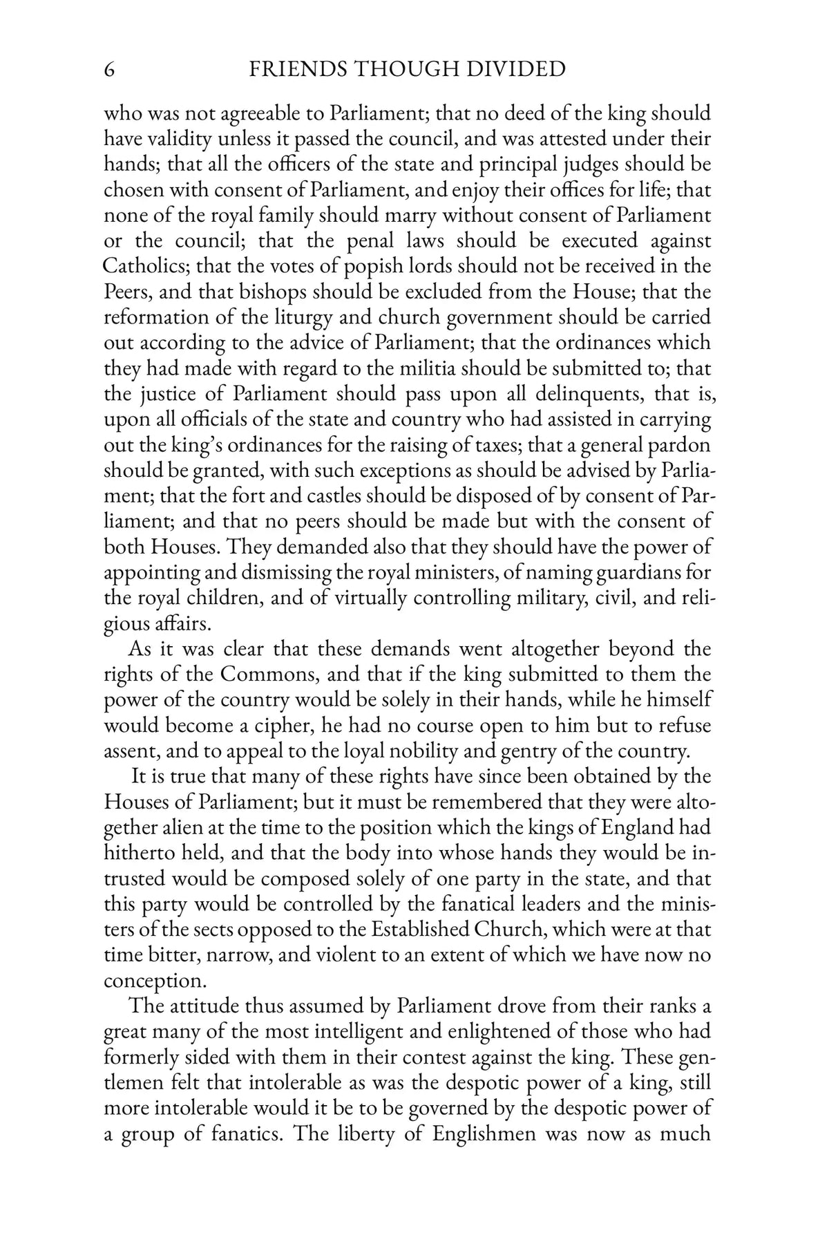 Friends Though Divided by G. A. Henty — story page 6
