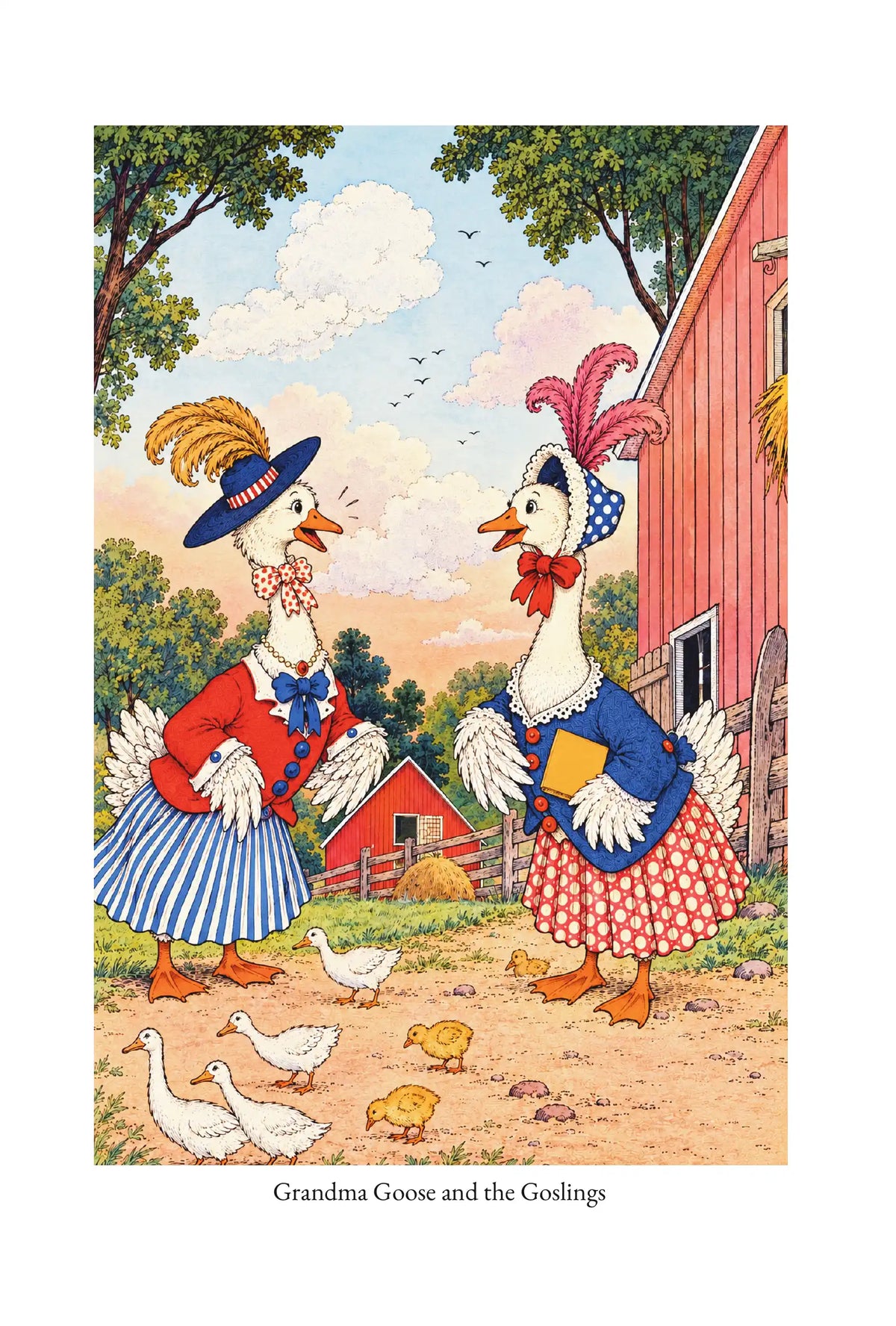 The Tale of Grandma Goose — frontispiece