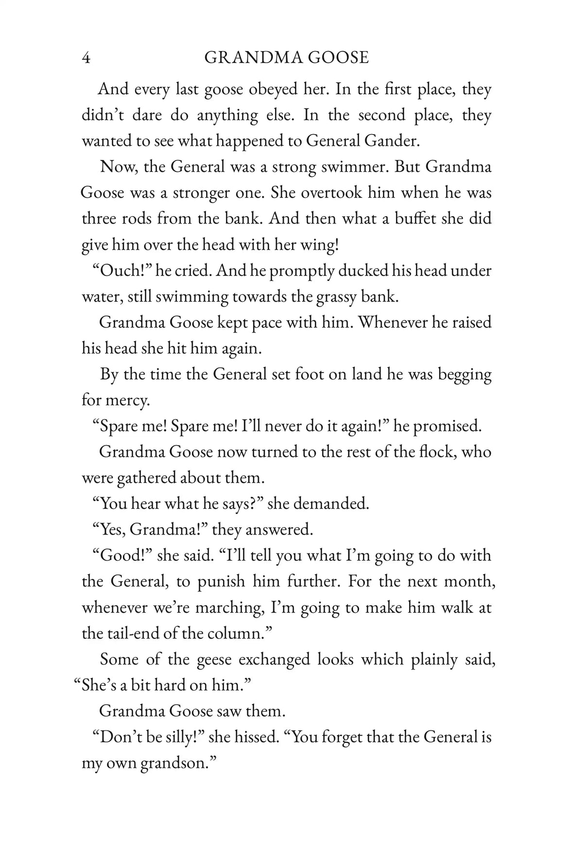 The Tale of Grandma Goose — story page 4