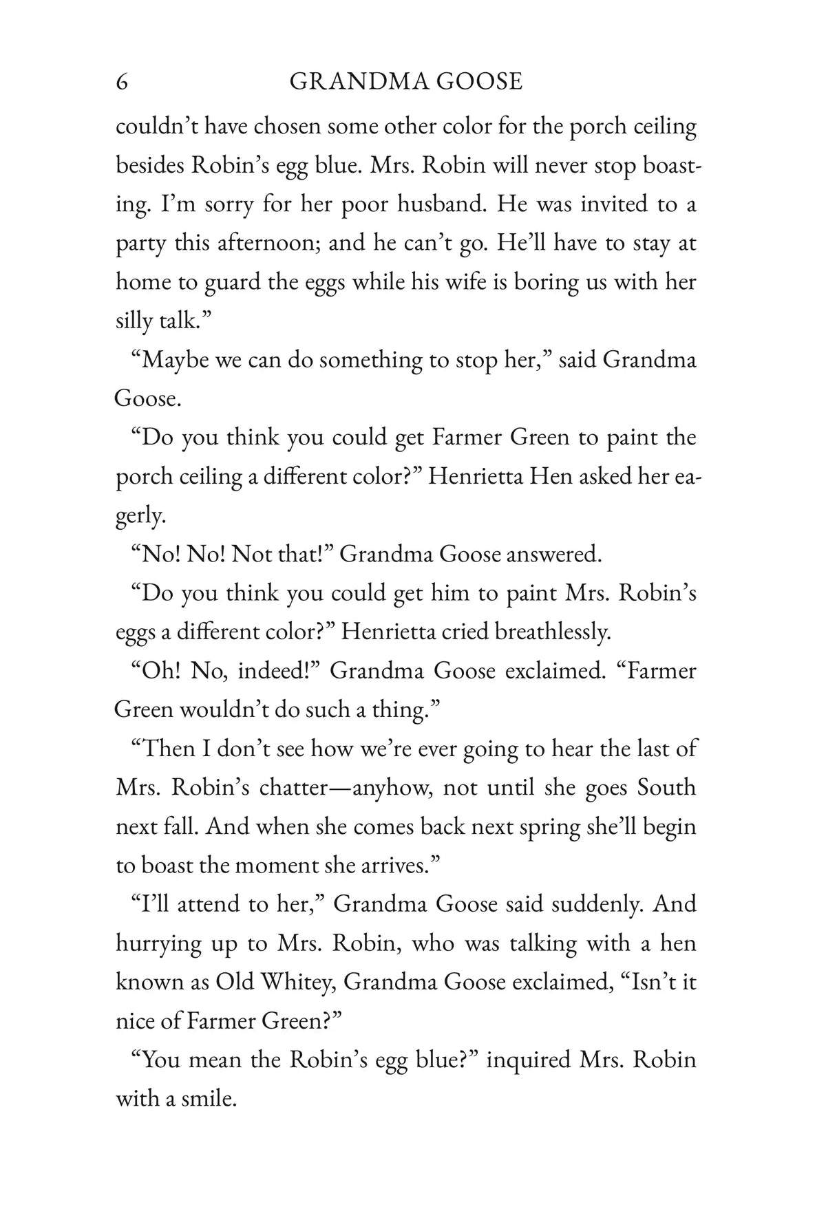 The Tale of Grandma Goose — story page 6