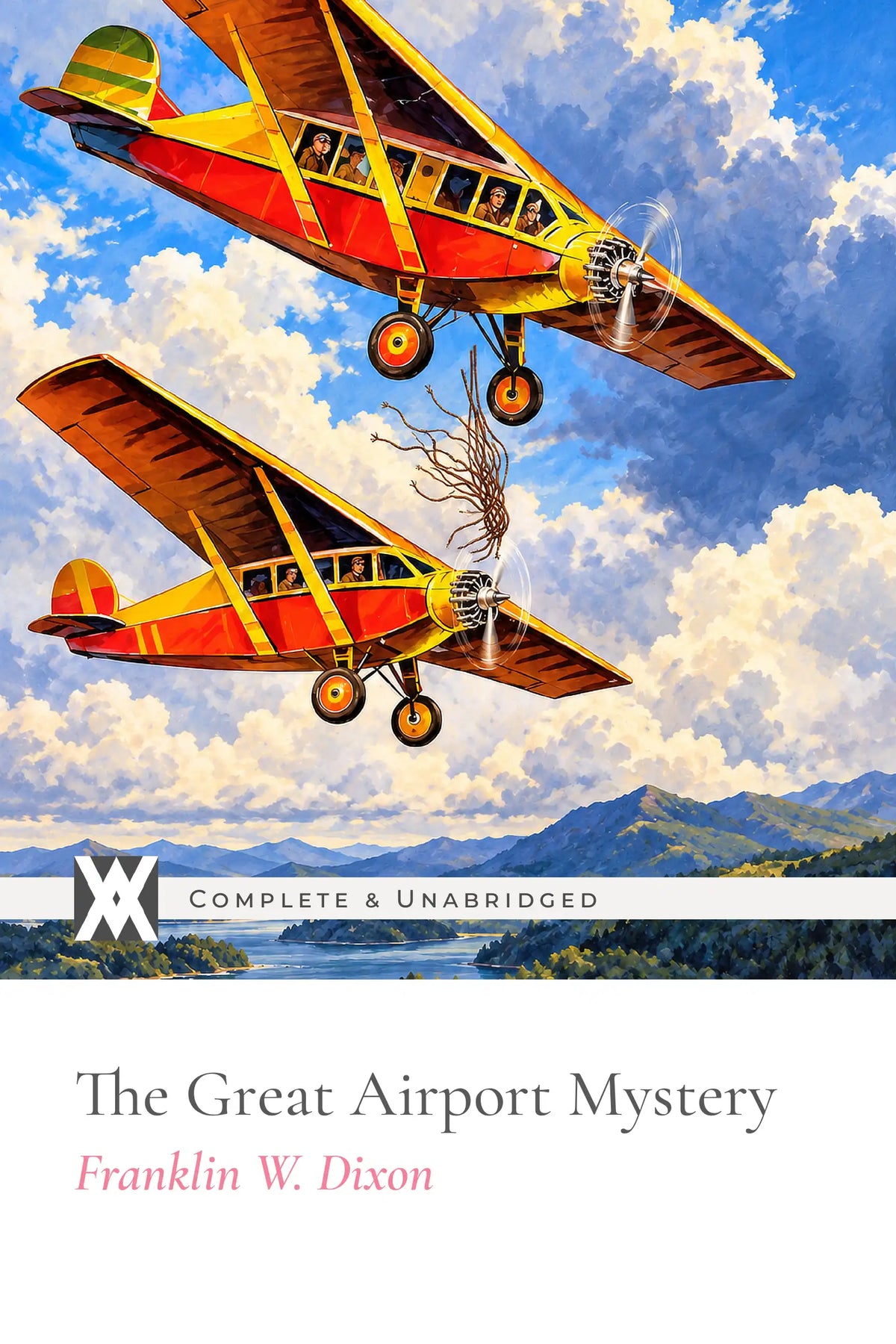 The Great Airport Mystery by Franklin W. Dixon — front cover