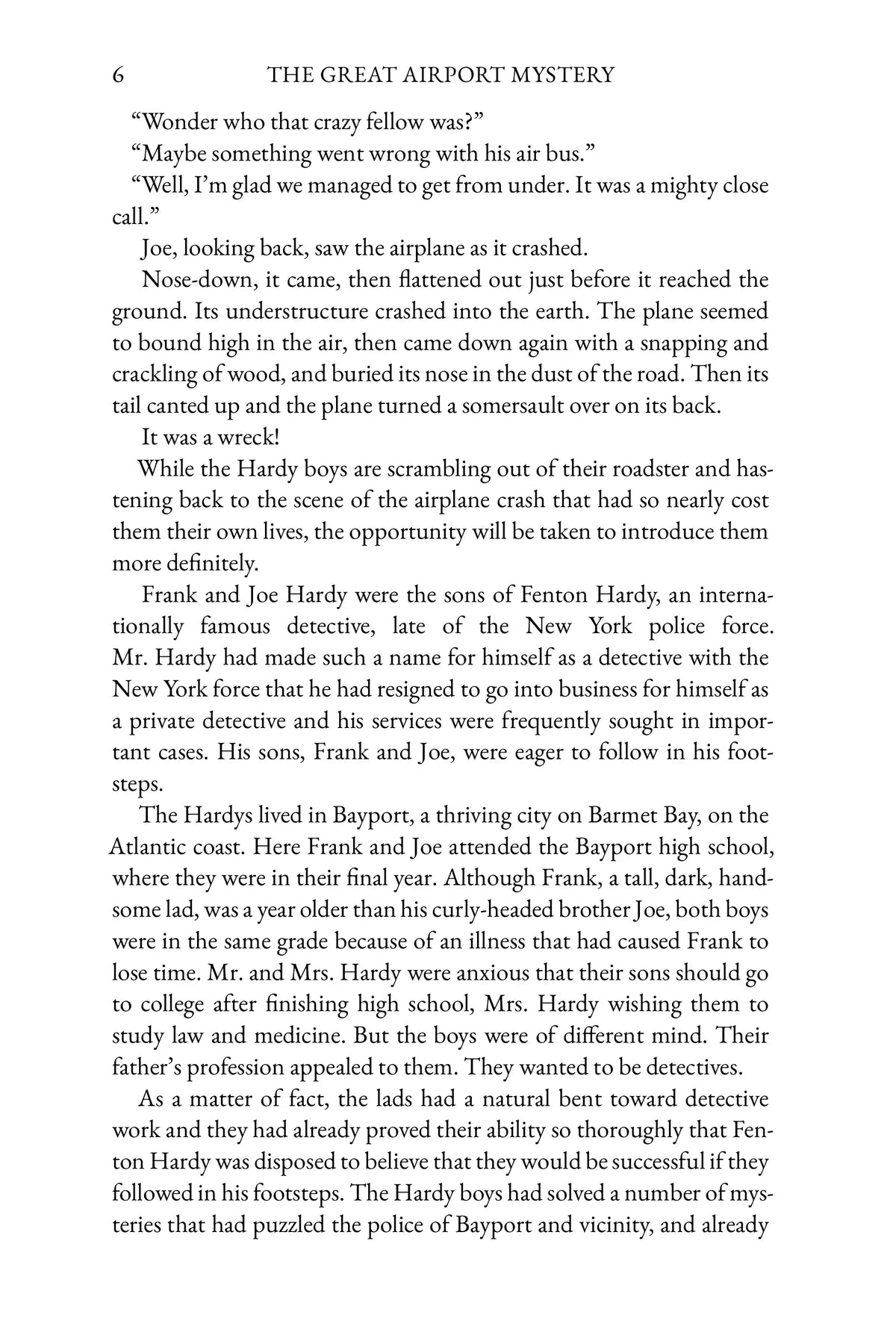 The Great Airport Mystery — story page 06