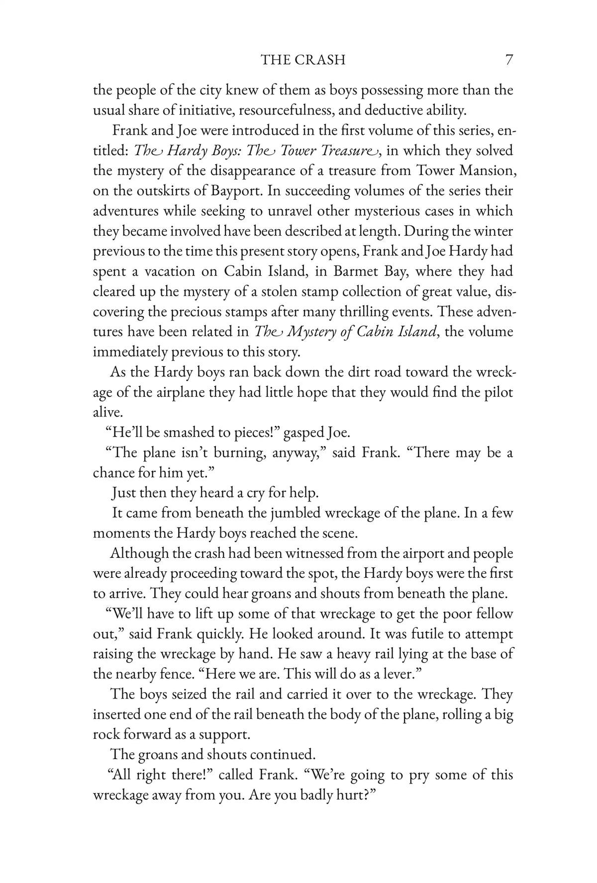 The Great Airport Mystery — story page 7