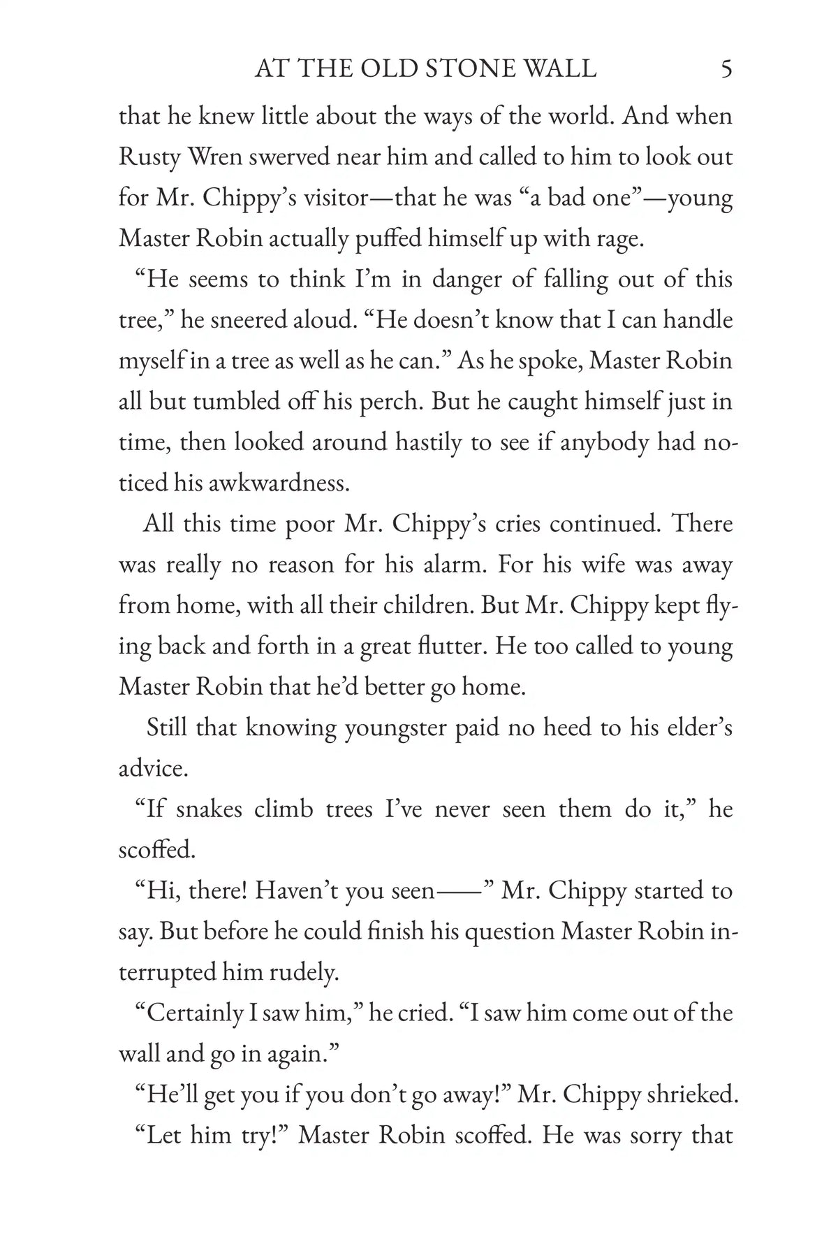 The Tale of Grumpy Weasel — story page 5
