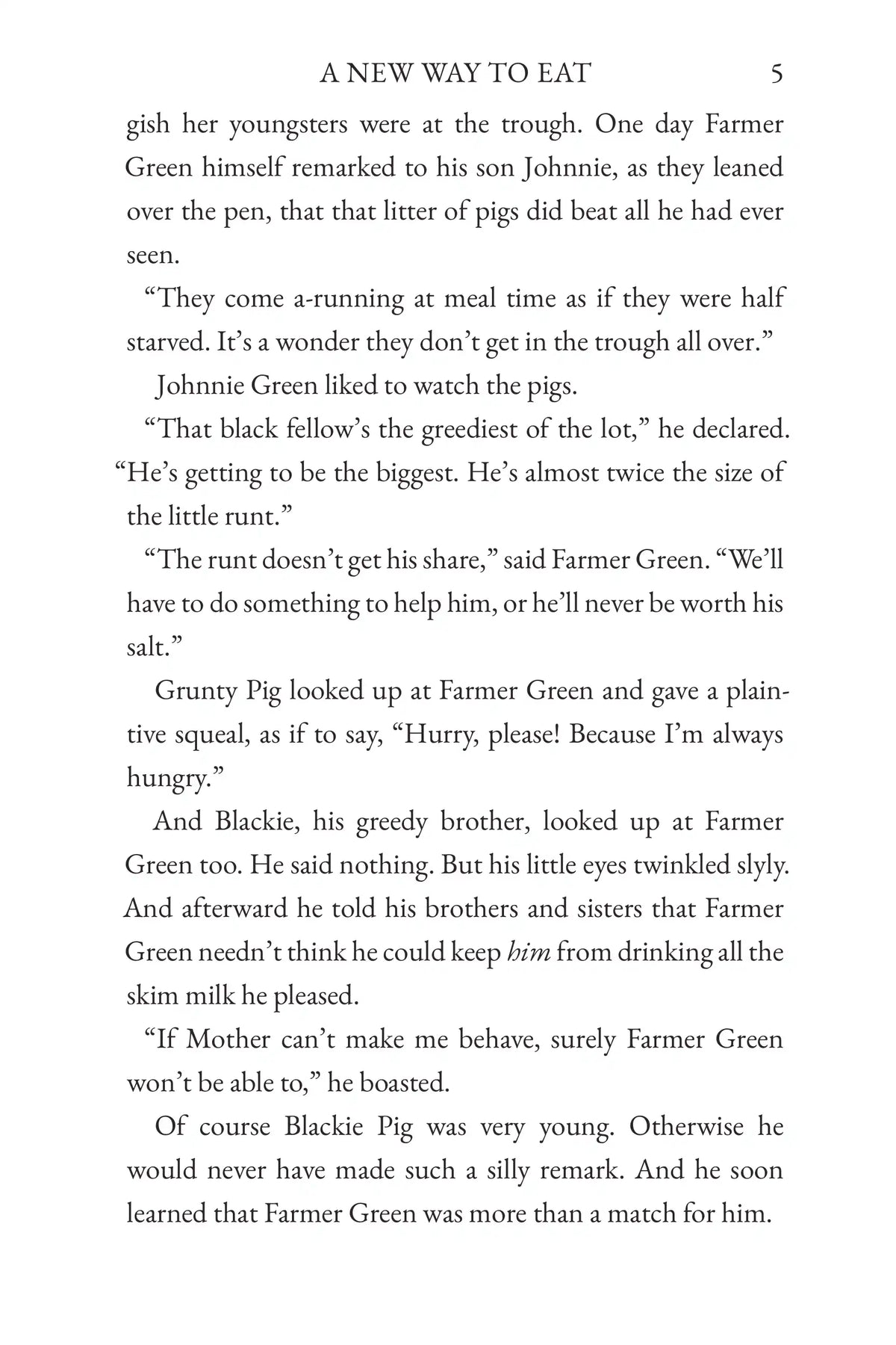 The Tale of Grunty Pig — story page 5