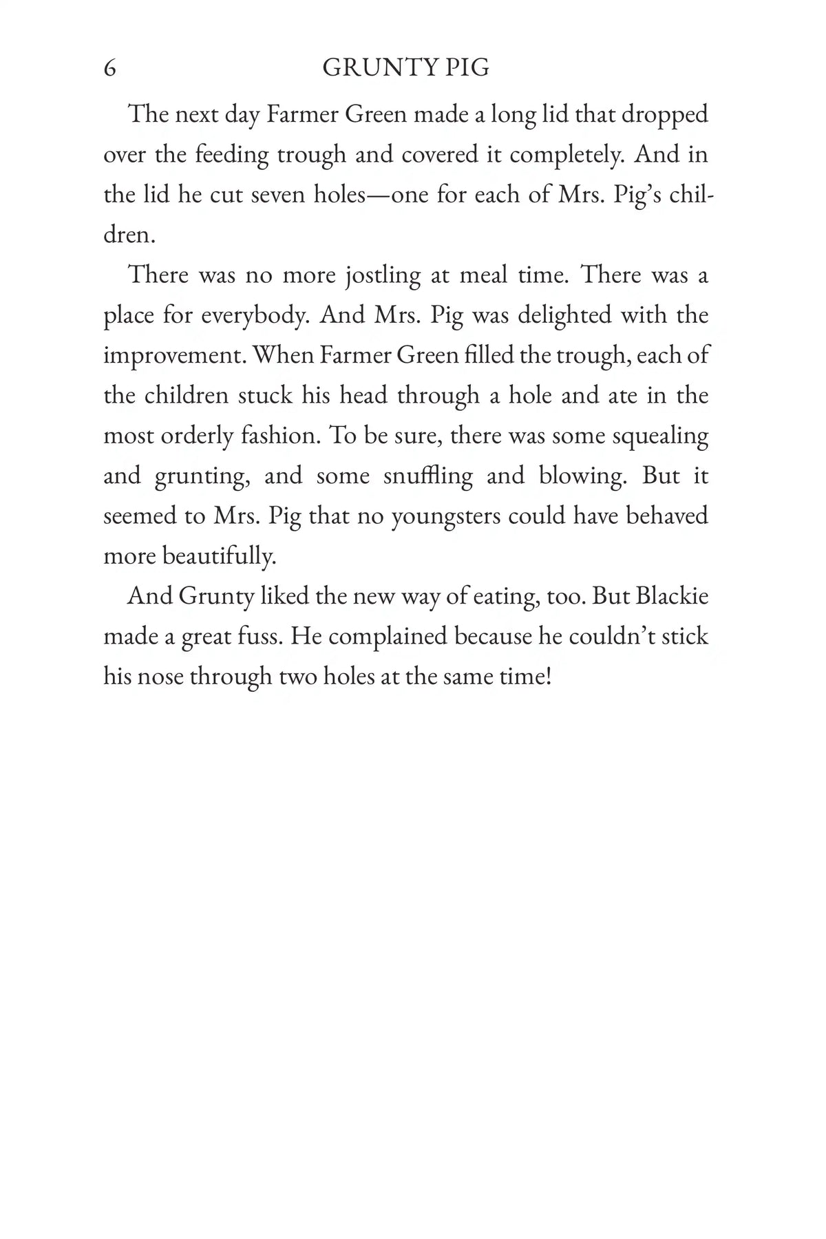 The Tale of Grunty Pig — story page 6