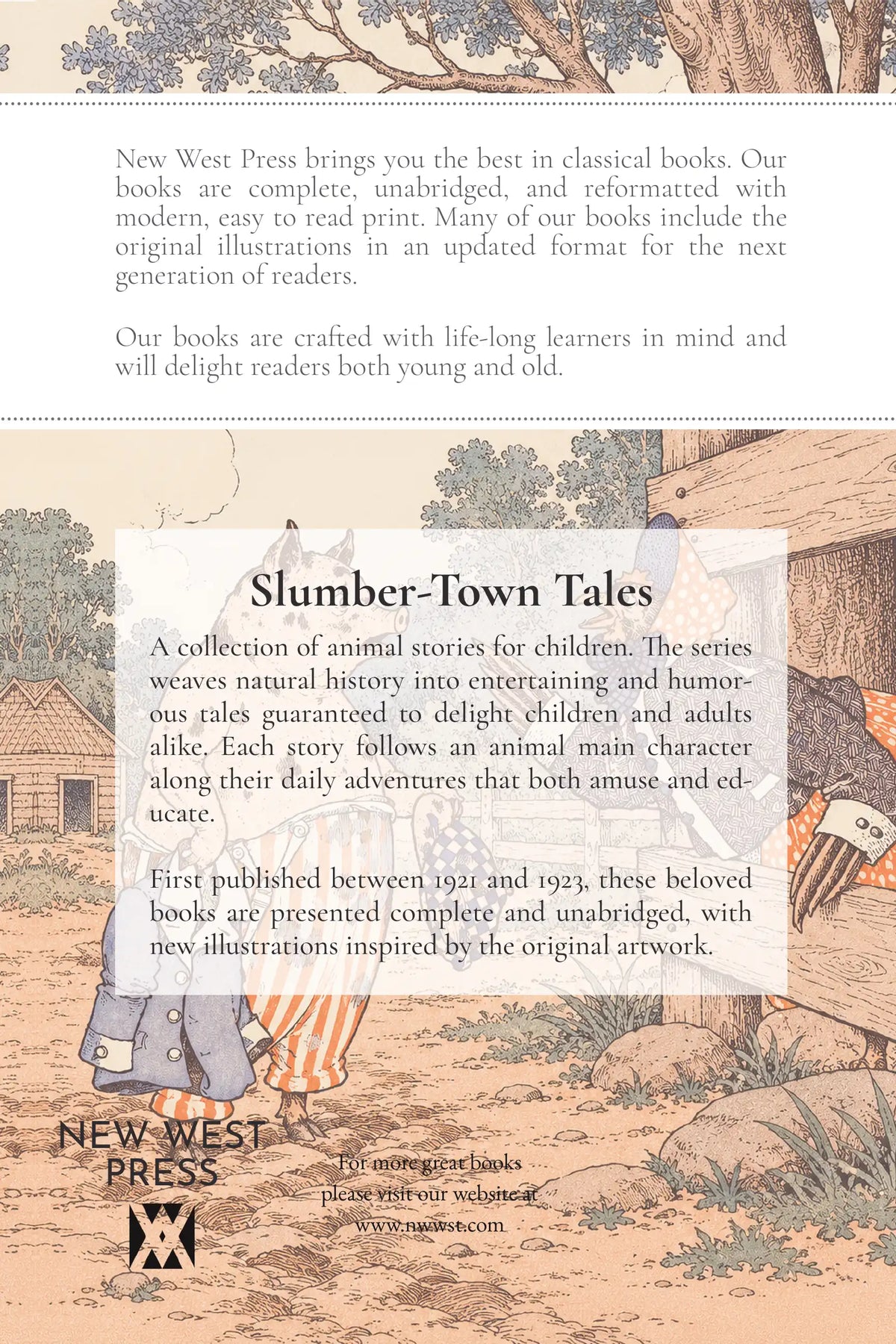 The Tale of Grunty Pig — back cover