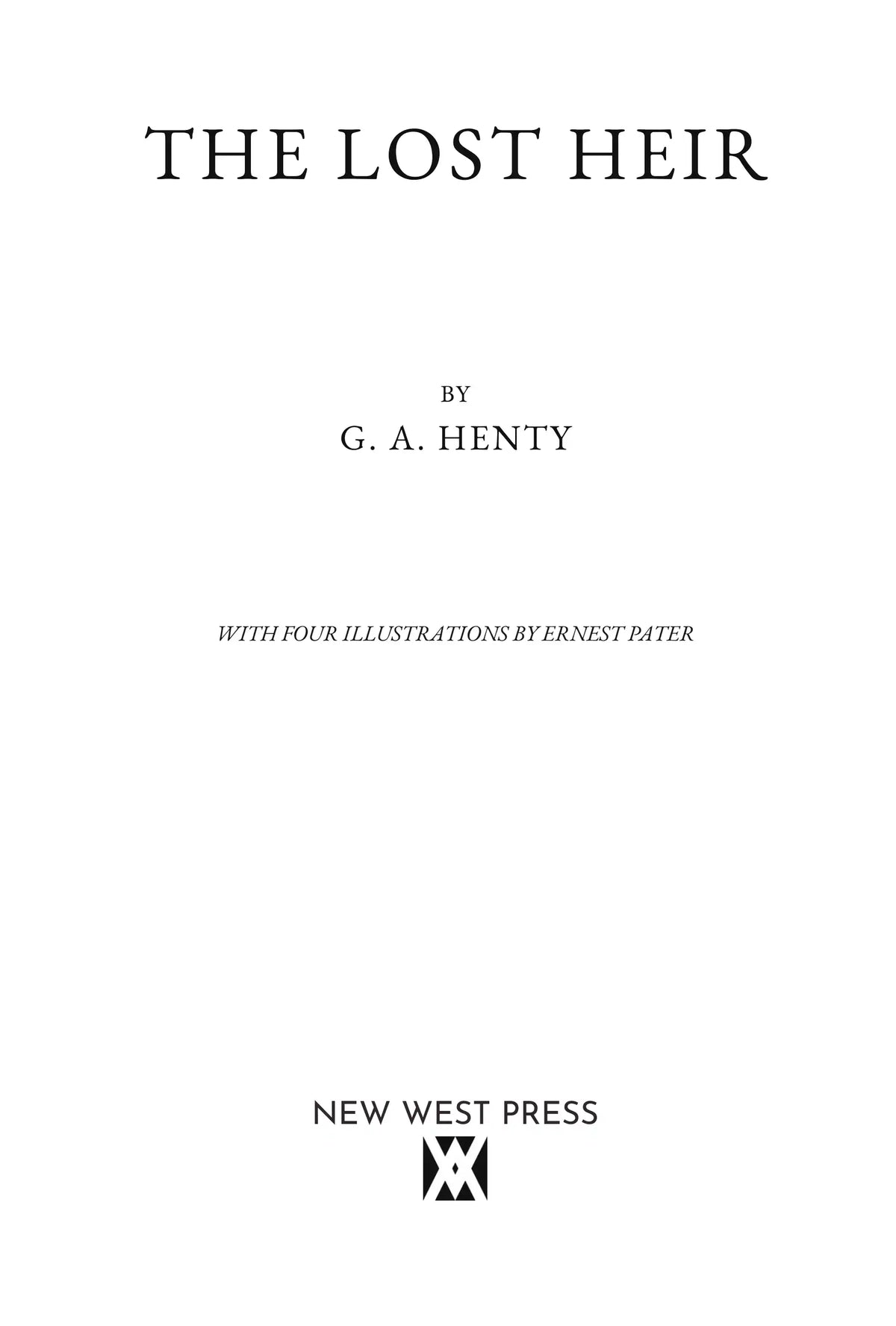The Lost Heir — title