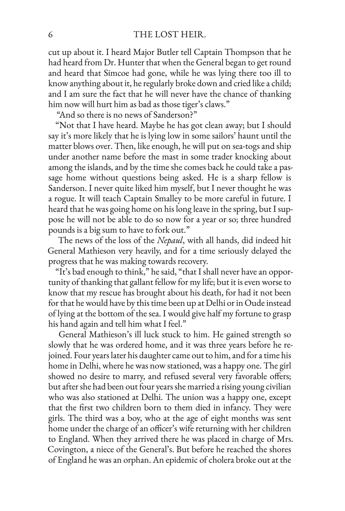 The Lost Heir — story page 6