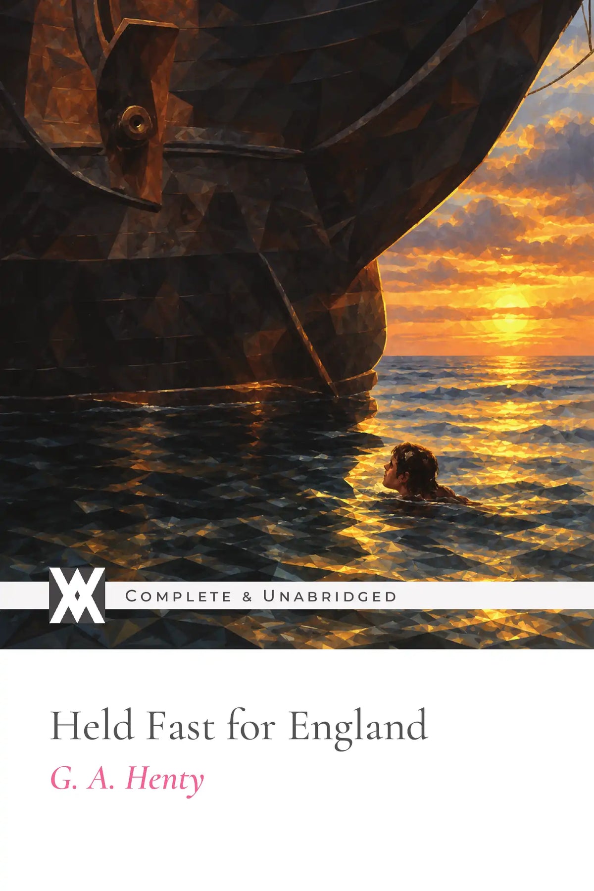 Held Fast for England by G. A. Henty — front cover