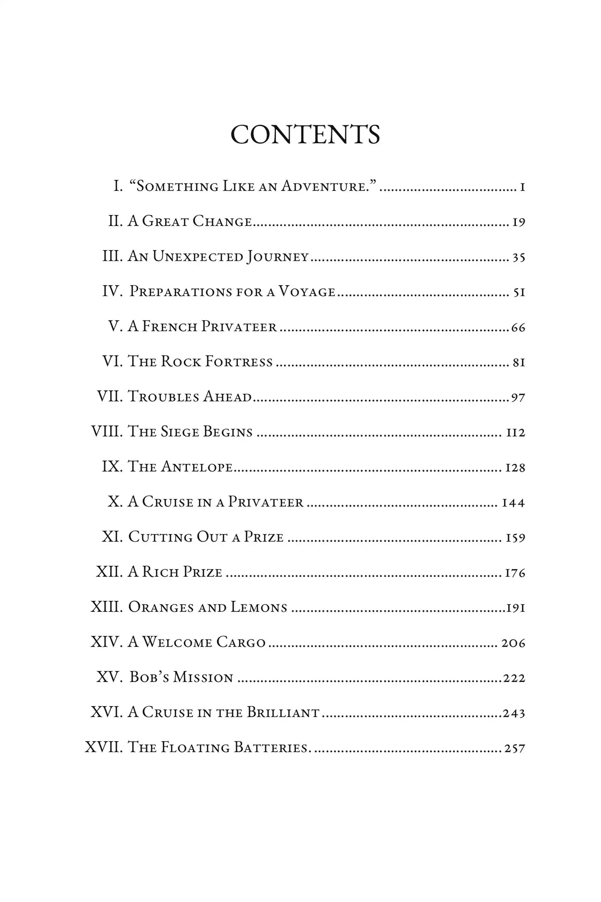 Held Fast for England by G. A. Henty — table of contents