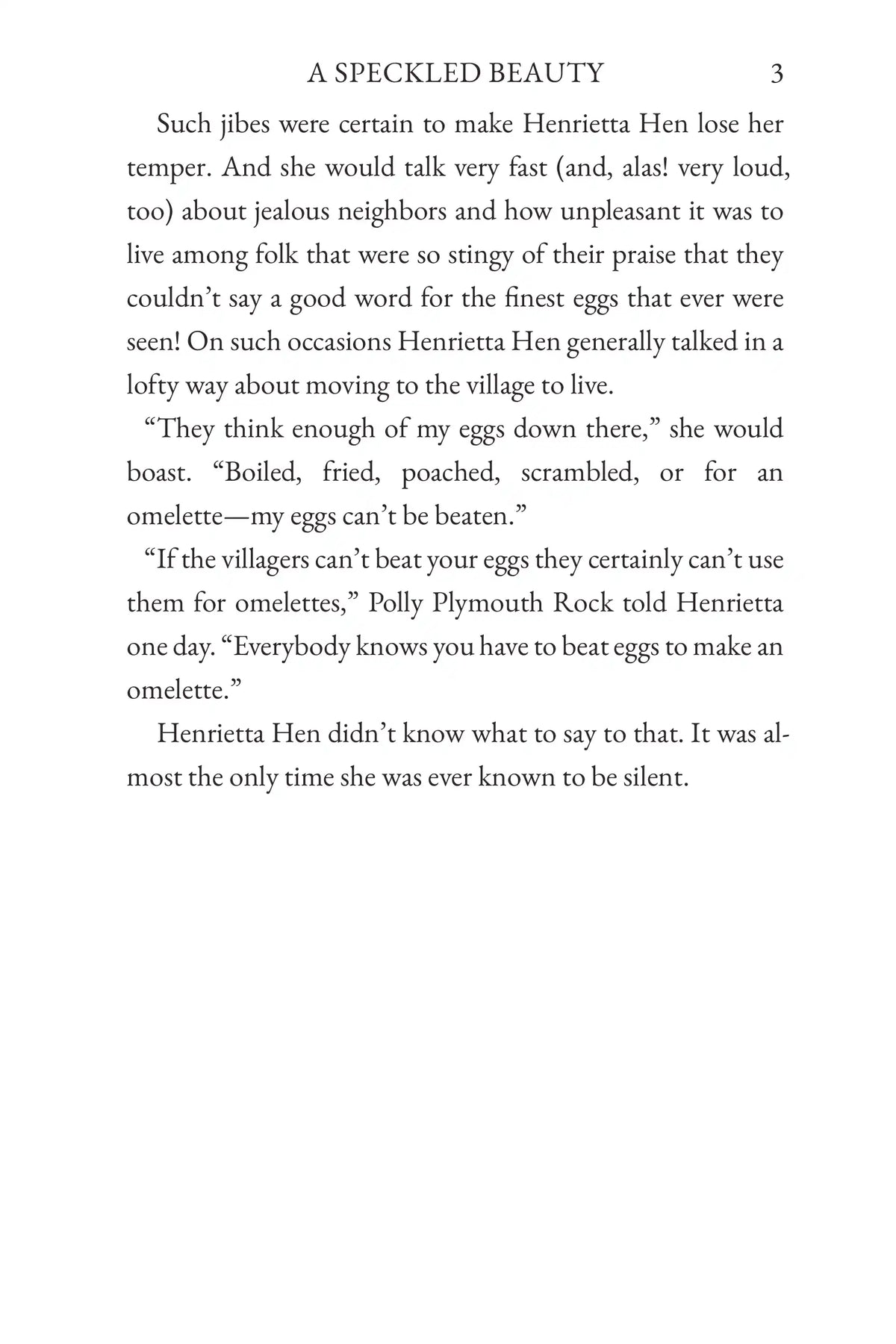The Tale of Henrietta Hen — story page 3