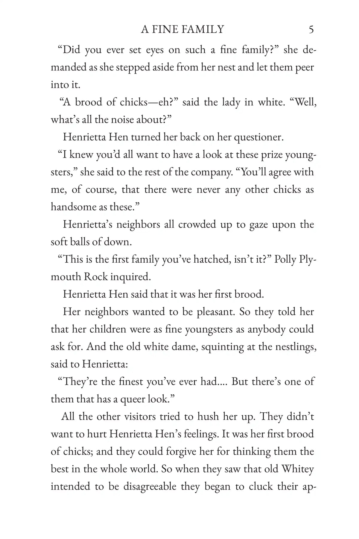 The Tale of Henrietta Hen — story page 5