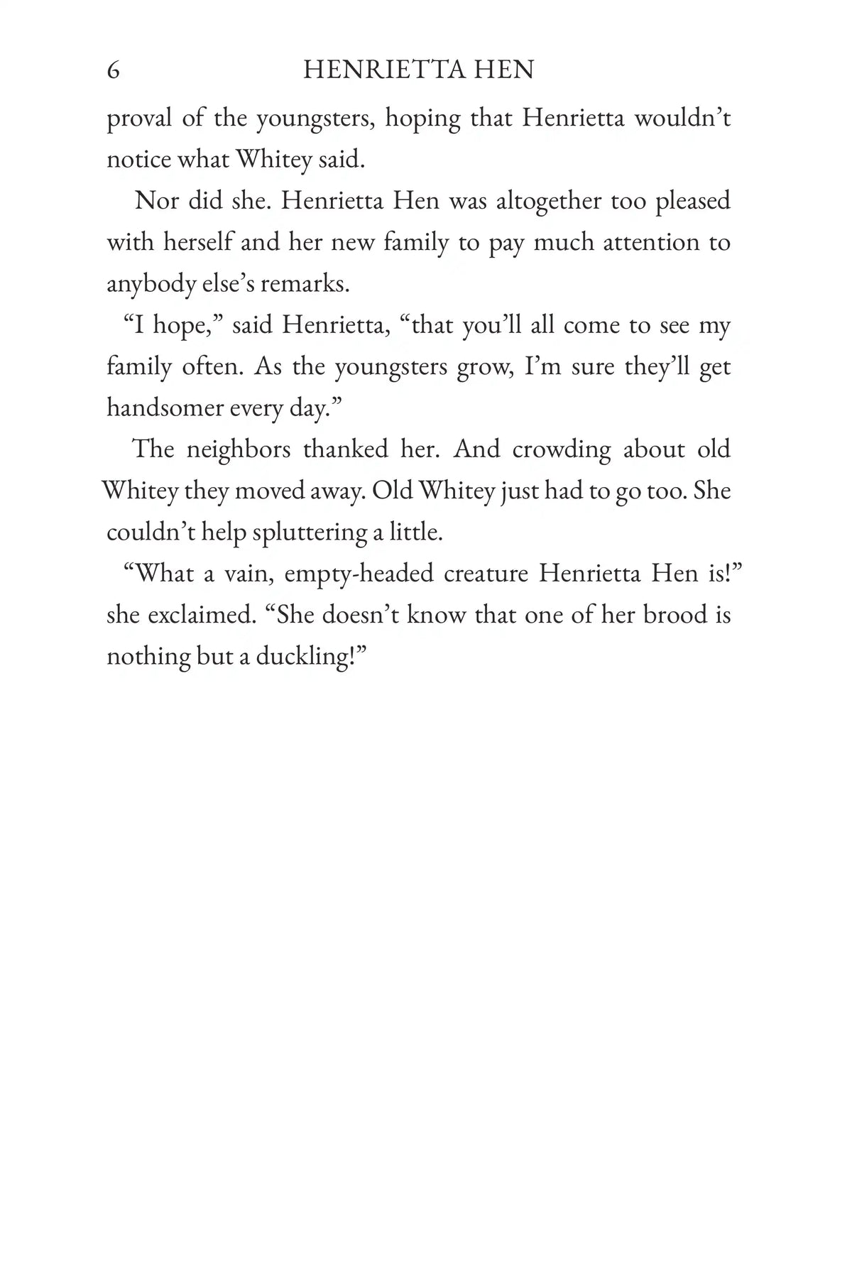 The Tale of Henrietta Hen — story page 6