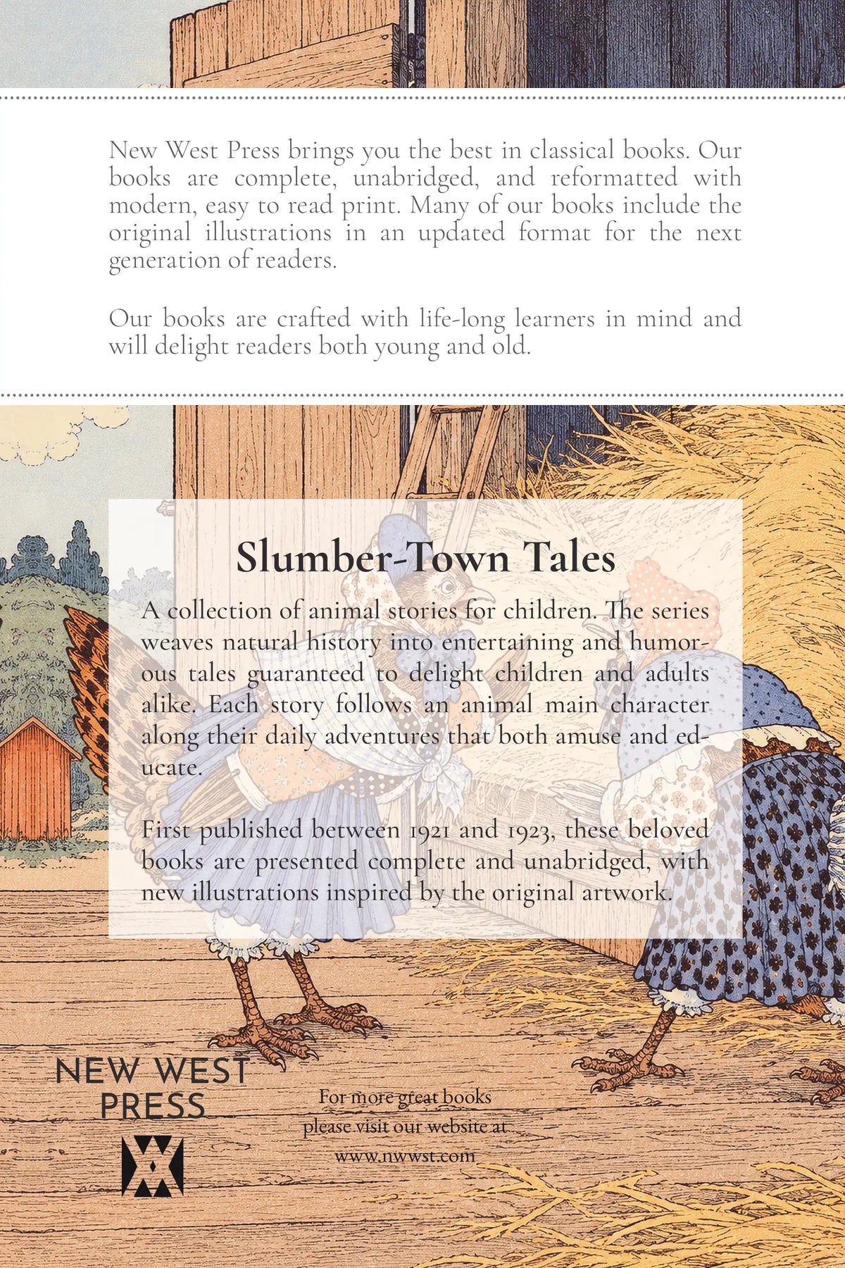 The Tale of Henrietta Hen — back cover