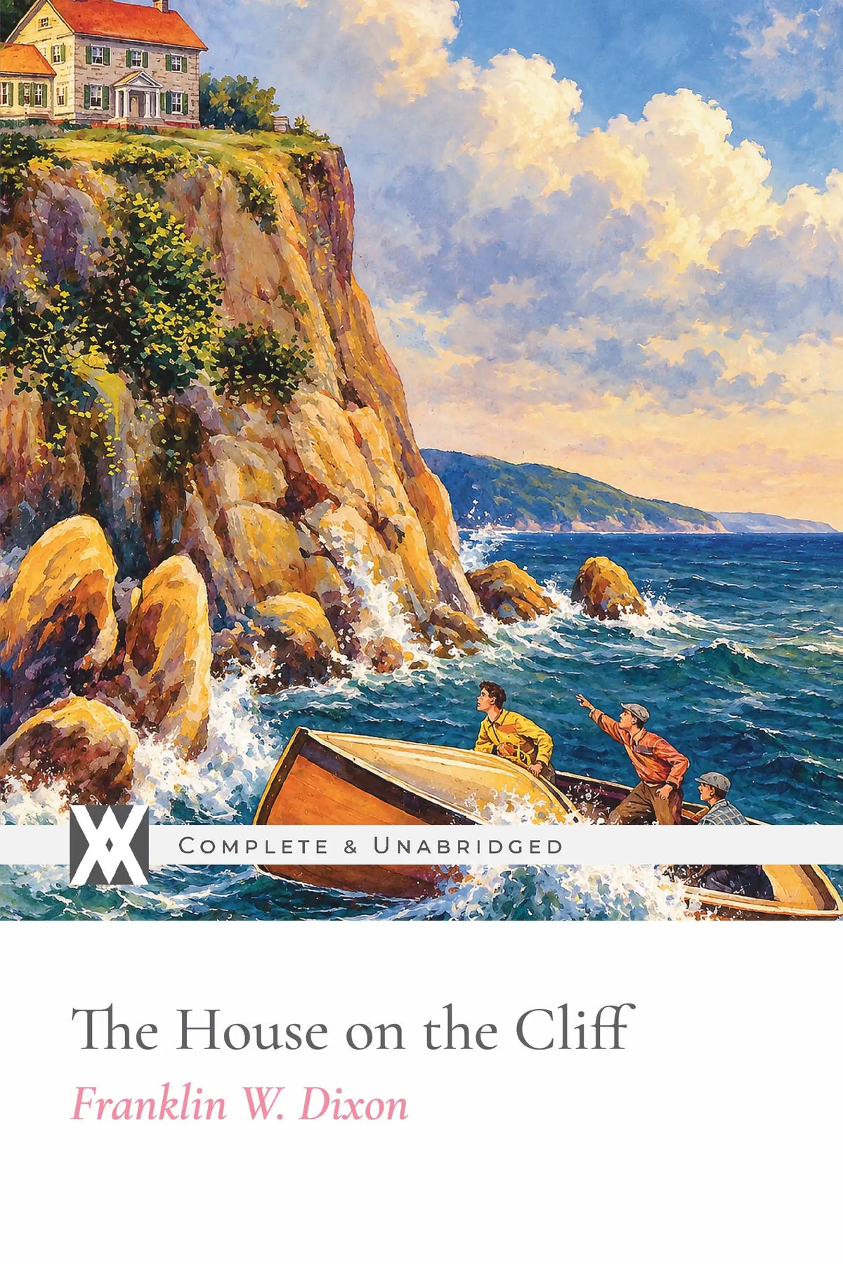The House on the Cliff by Franklin W. Dixon — front cover