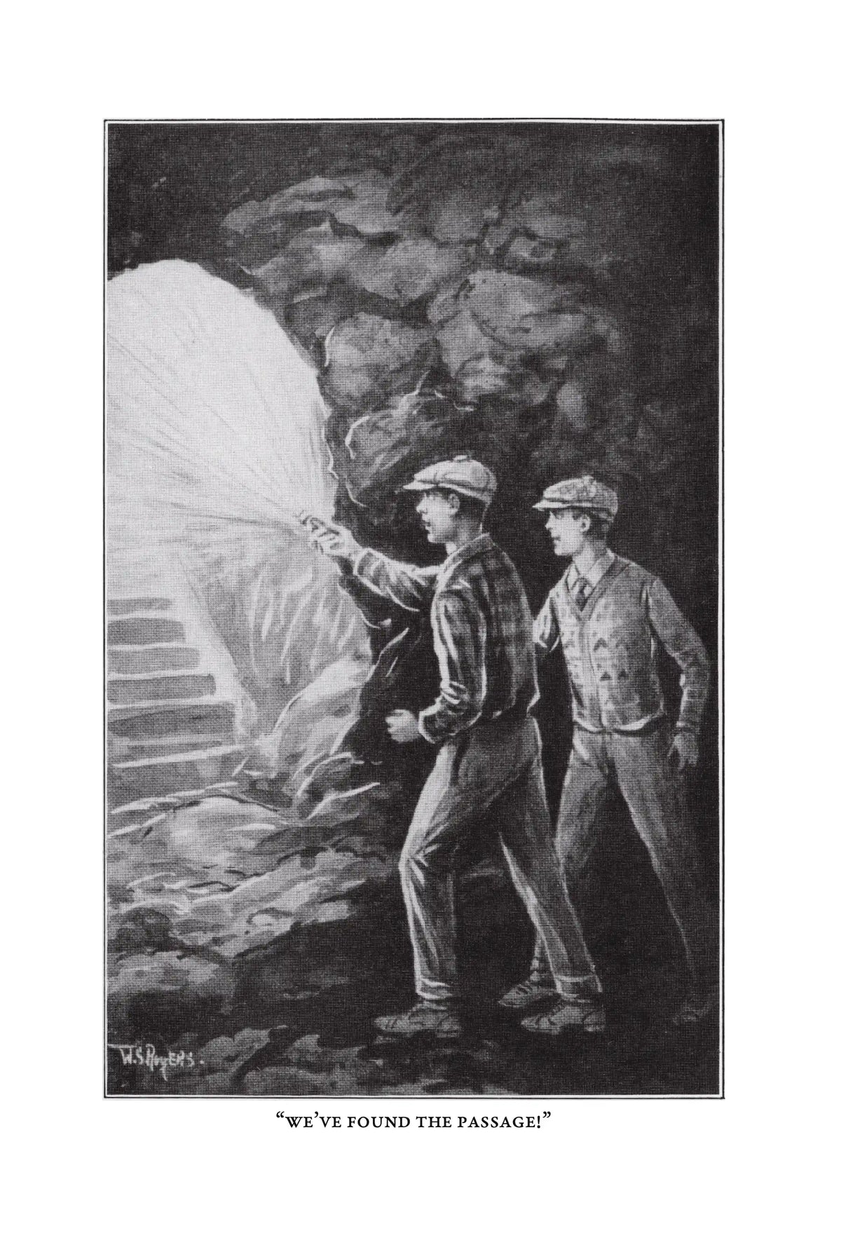 The House on the Cliff — frontispiece