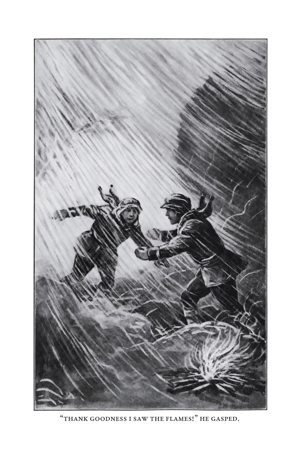 Hunting for Hidden Gold — frontispiece
