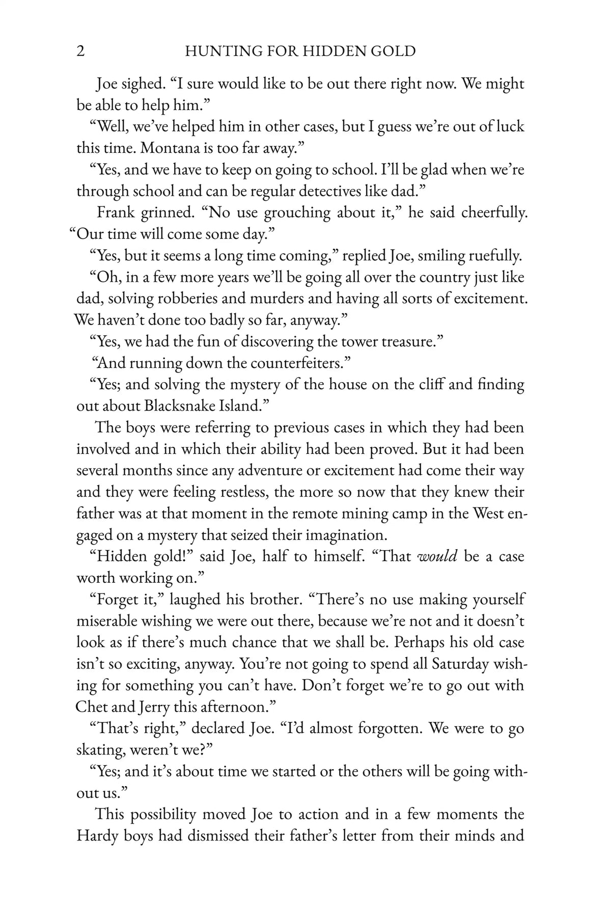 Hunting for Hidden Gold — story page 02