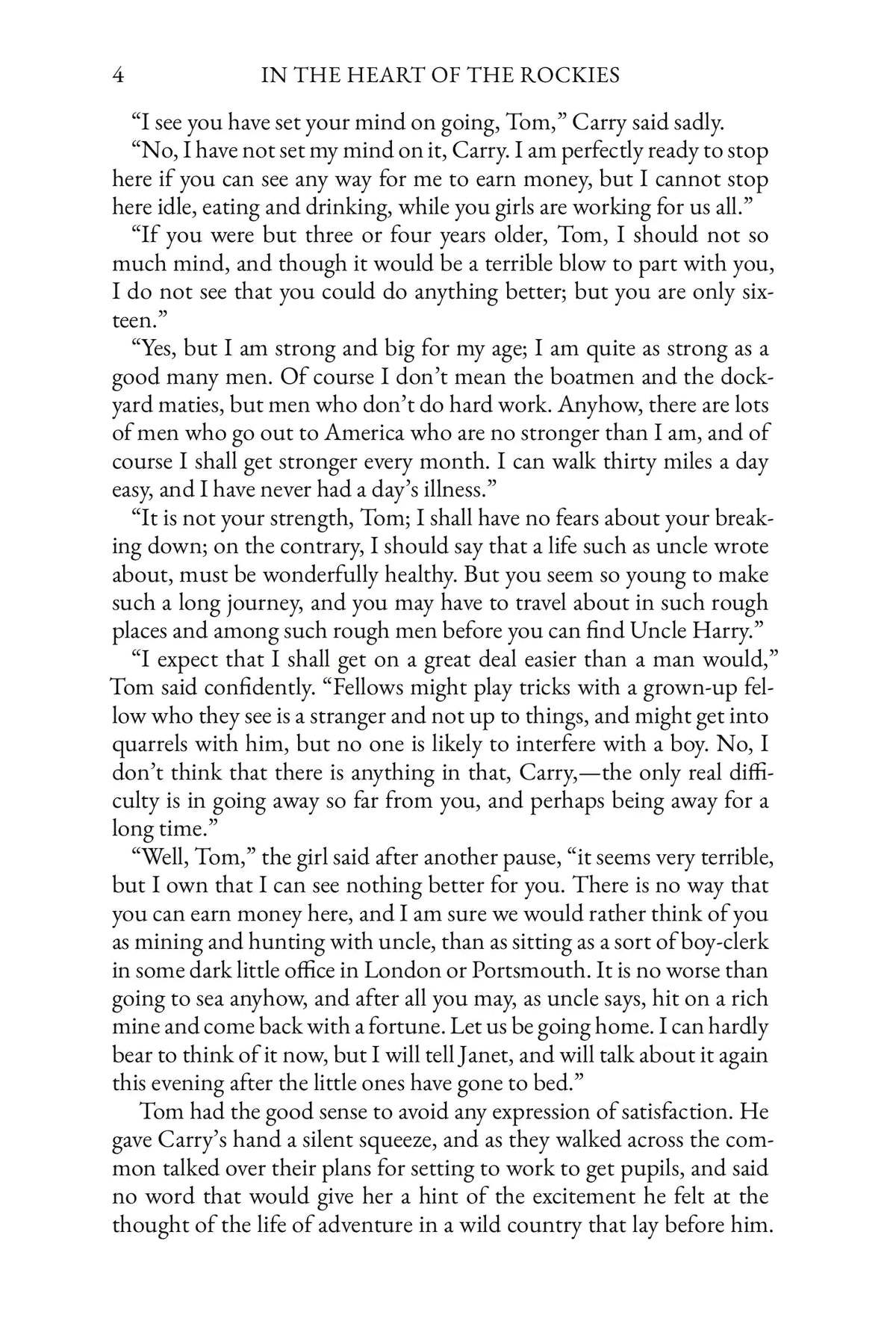 In the Heart of the Rockies by G. A. Henty — story page 4