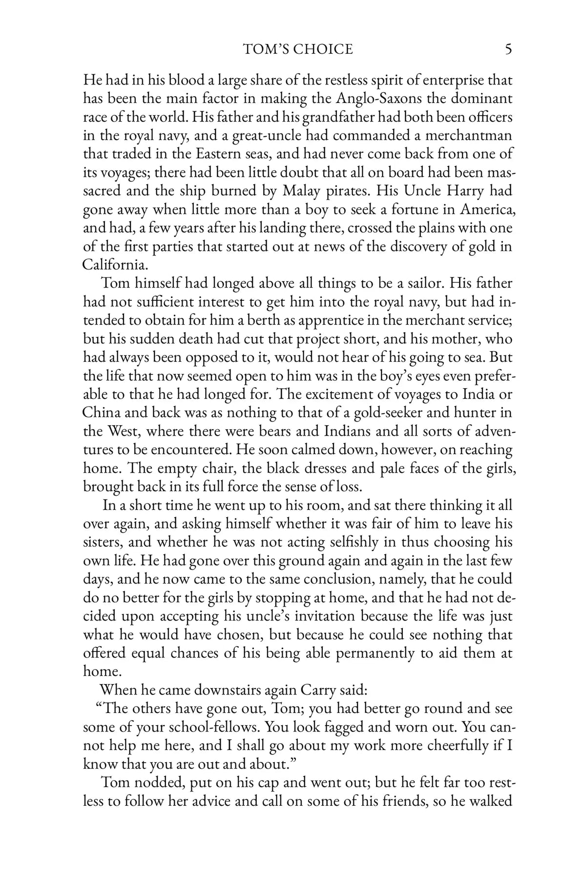 In the Heart of the Rockies by G. A. Henty — story page 5